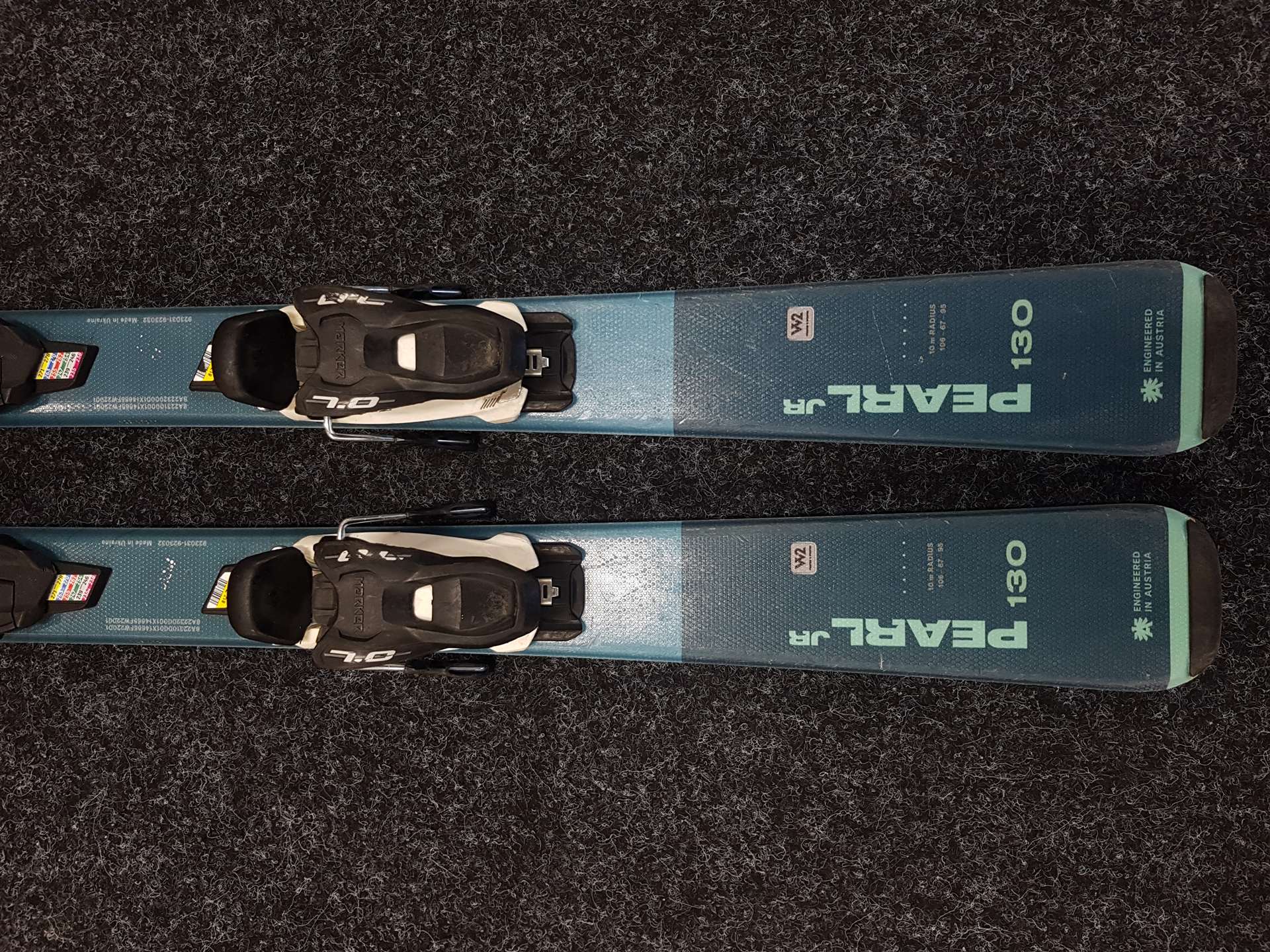 Použité detské lyže BLIZZARD Pearl + viazanie Marker 7