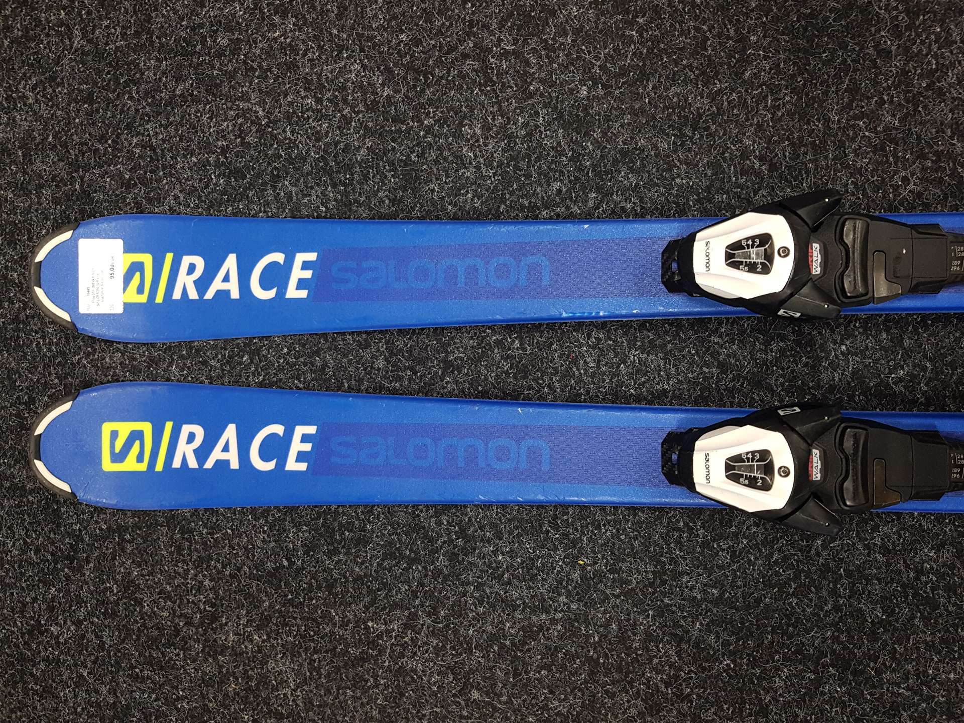 Używane narty dziecięce SALOMON S/Race JR + wiązania Salomon 6