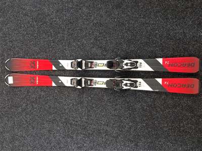 Gebruikte VOLKL Deacon 7.4 ski's + Marker FTD 10 bindingen
