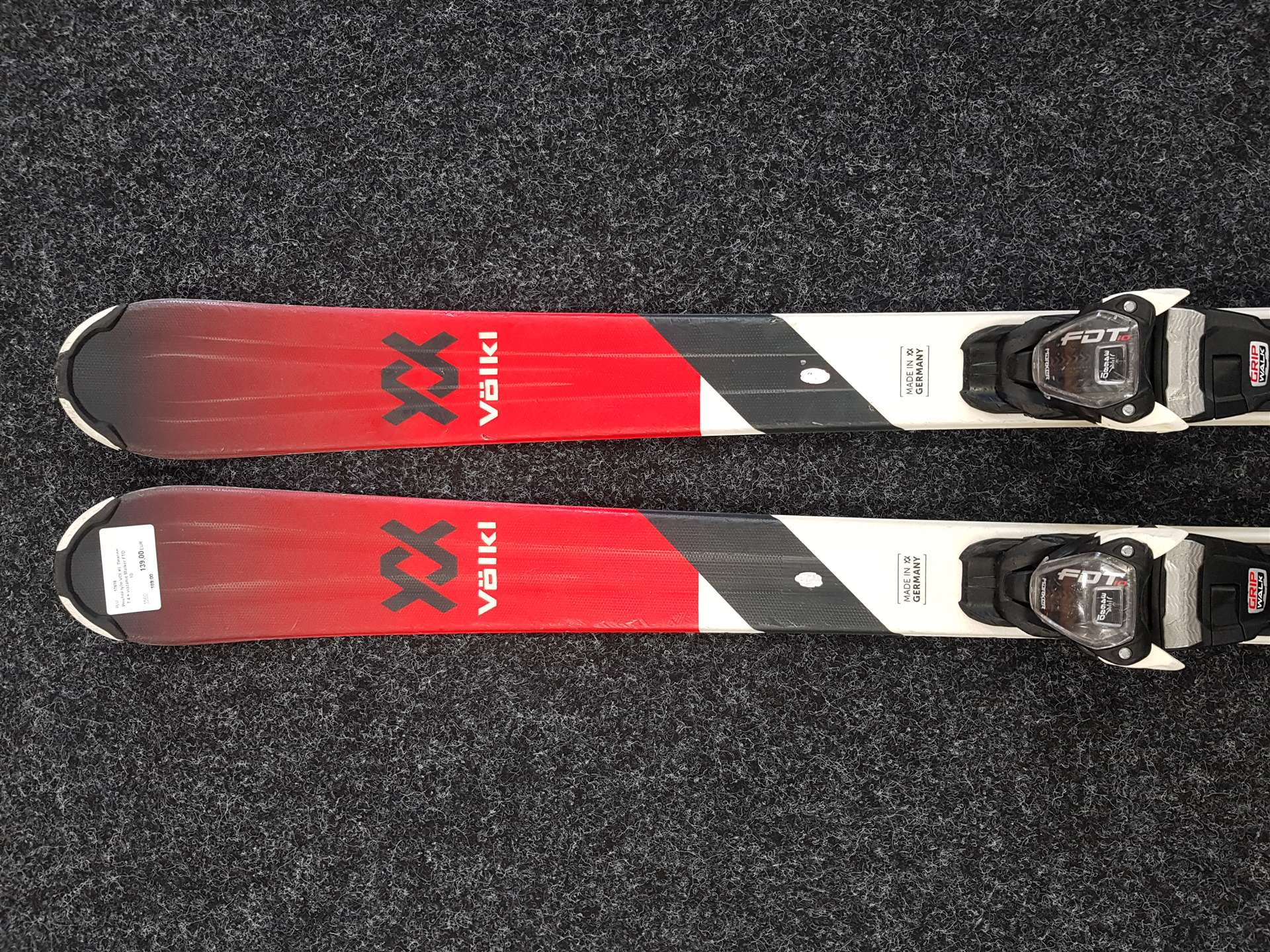 Použité lyže VOLKL Deacon 7.4 + viazanie Marker FTD 10