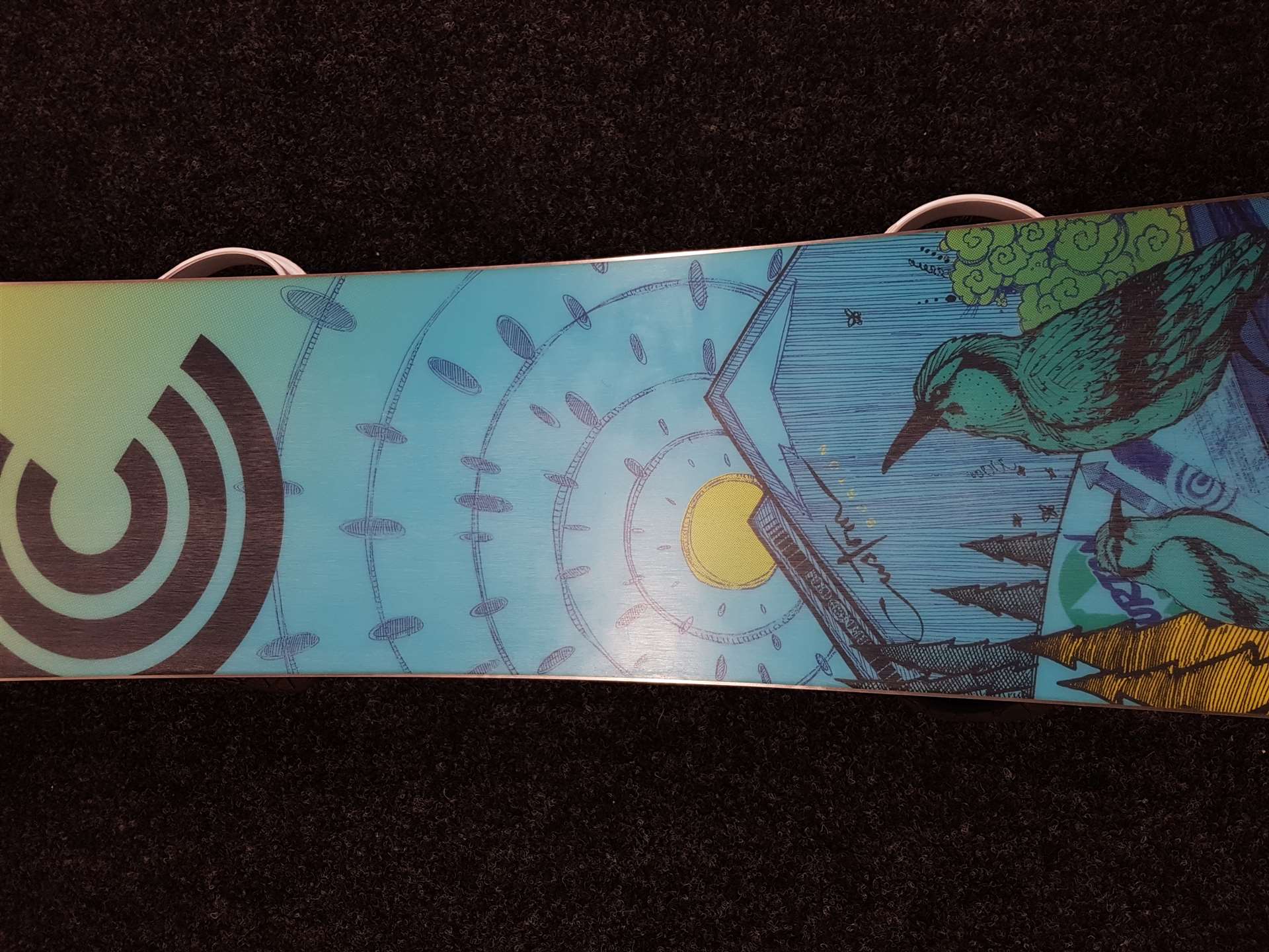 Snowboard Burton Custom 51 folosit + legături Burton Mission mărimea M