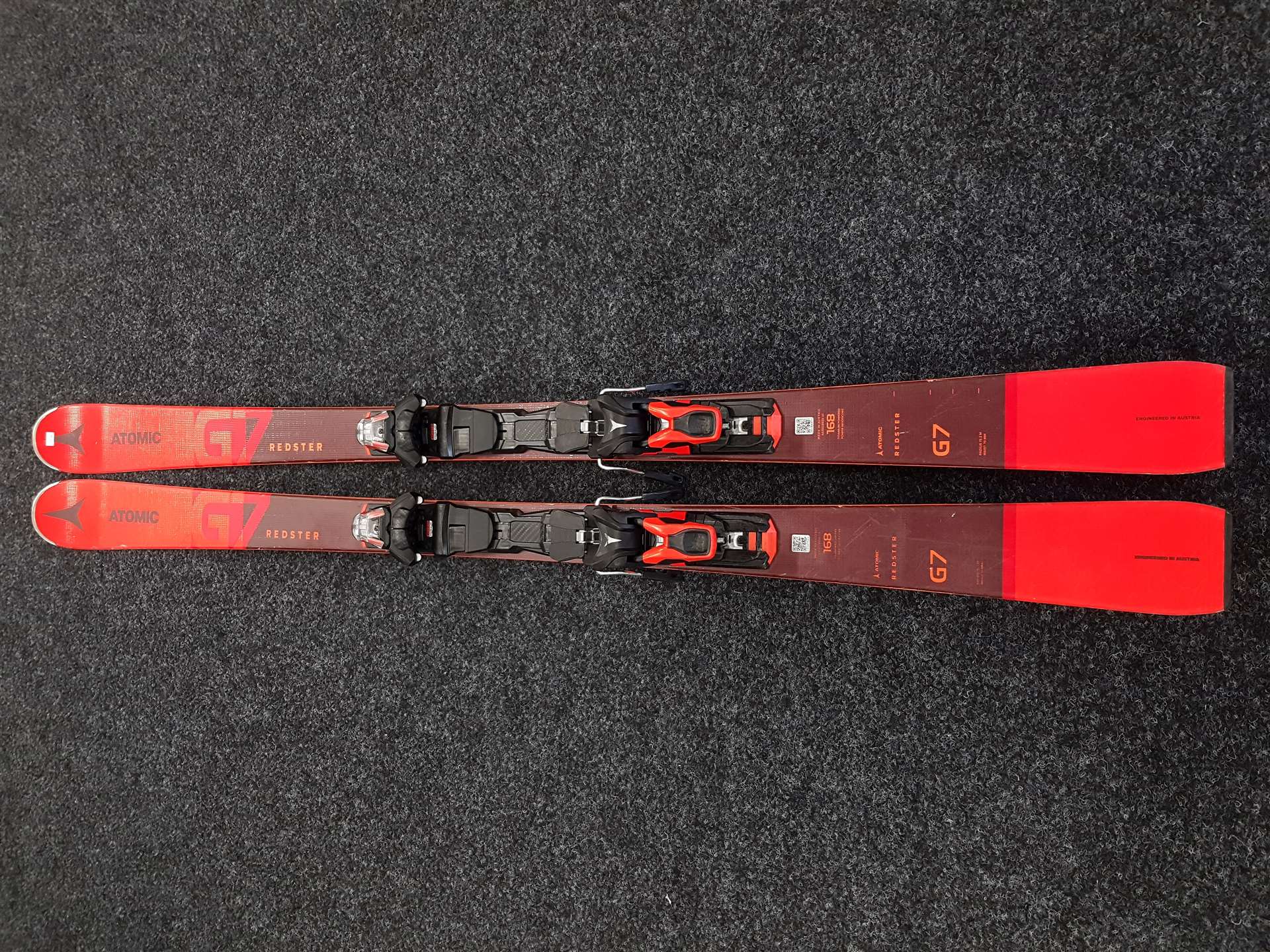 Używane narty ATOMIC Redster G7 + wiązania Atomic 12