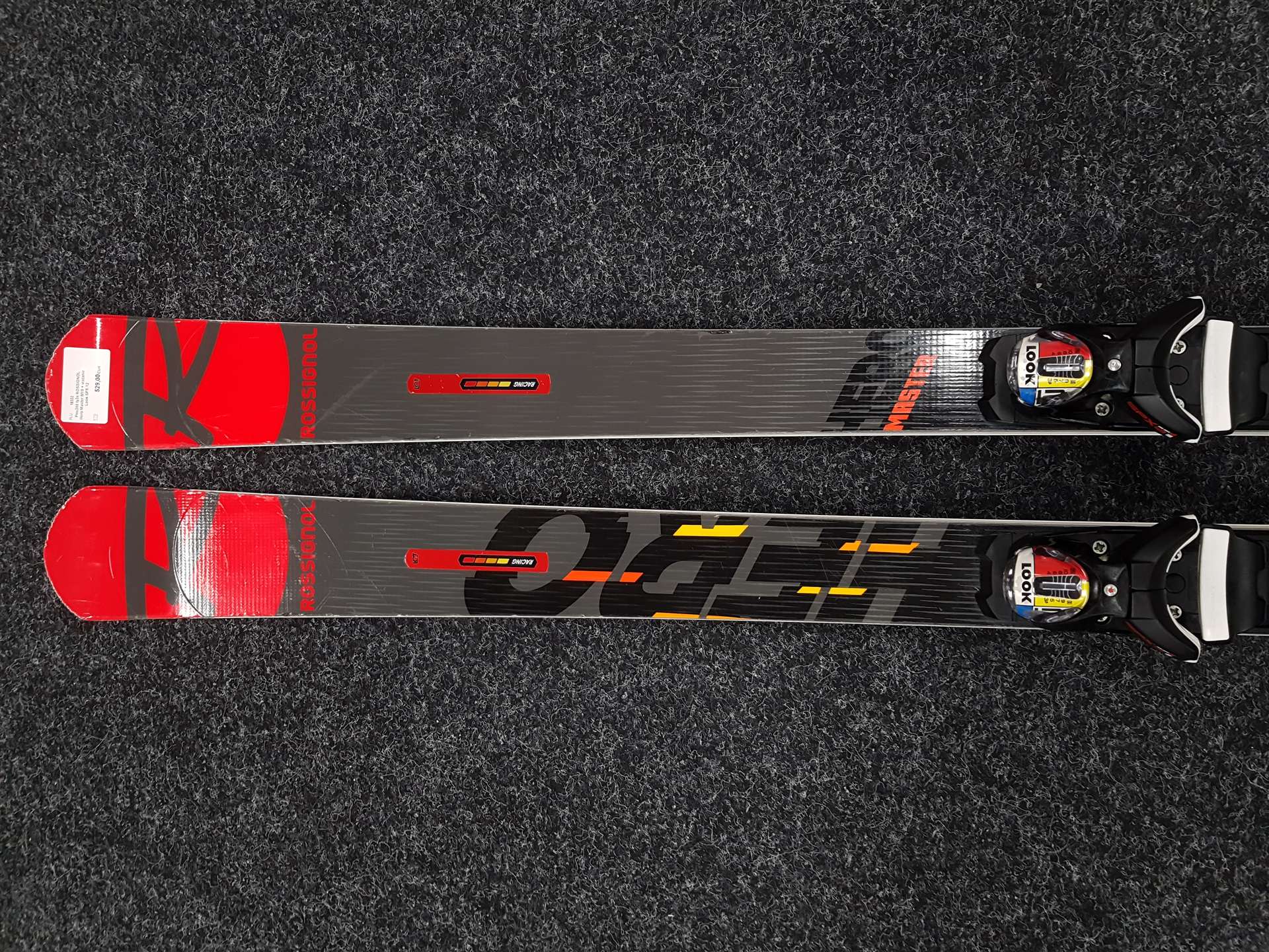 Použité lyže ROSSIGNOL Hero Master M19 + viazanie Look SPX 12