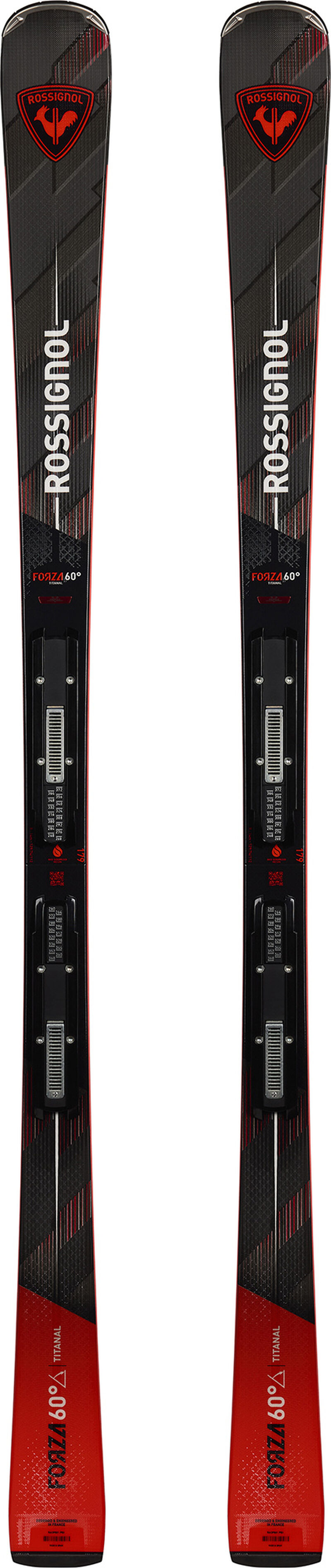 Ski Rossignol FORZA 60'' TI KONECT + NX 12 KONECT GW B80 BK HOT RED