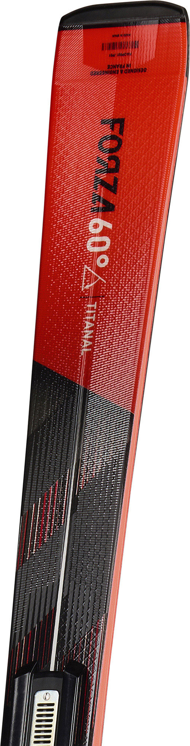 Ski Rossignol FORZA 60'' TI KONECT + NX 12 KONECT GW B80 BK HOT RED