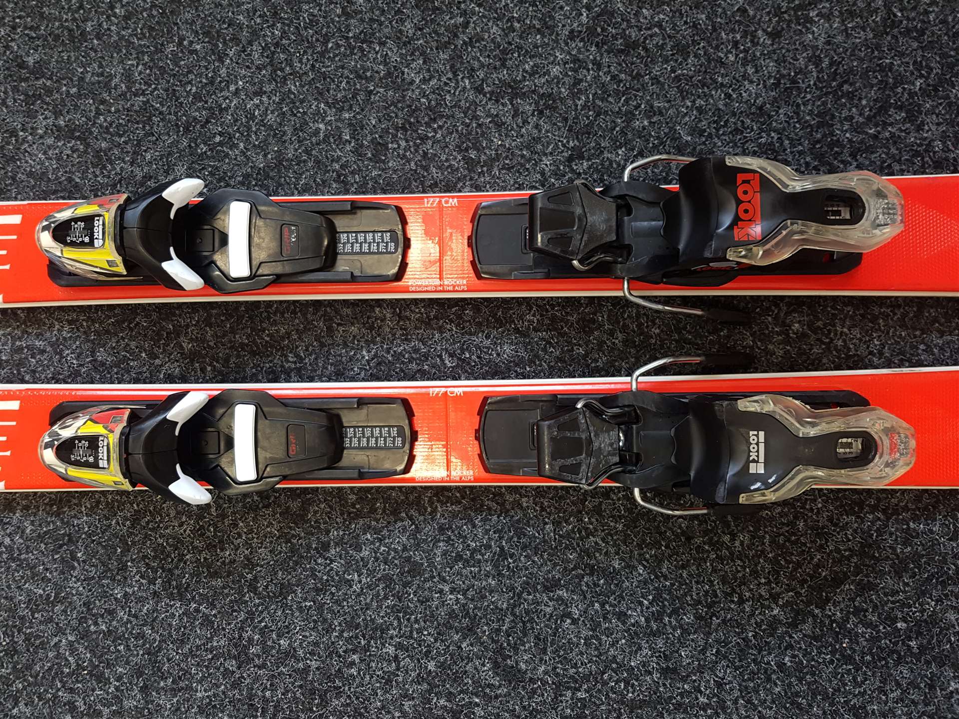 Použité lyže ROSSIGNOL Pur Suit + viazanie Look Xpress 11