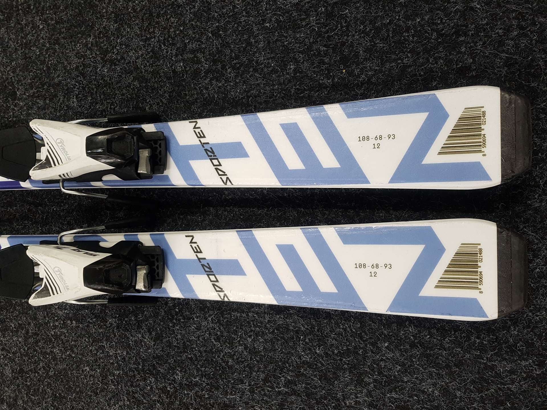 Używane narty SPORTEN Street + wiązania Tyrolia 7.5