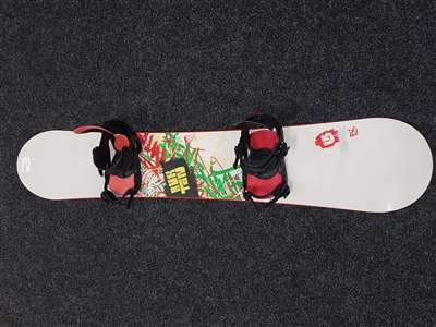 Rabljeni BURTON Blunt snowboard + Salomon vezovi veličina M