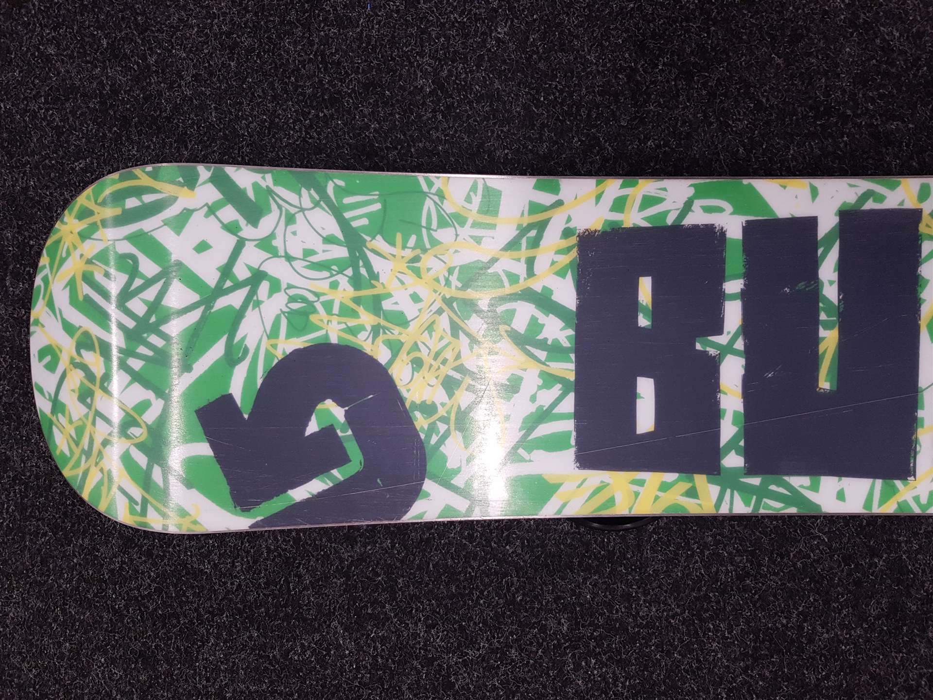 Tabla de snowboard BURTON Blunt usada + fijaciones Salomon talla M