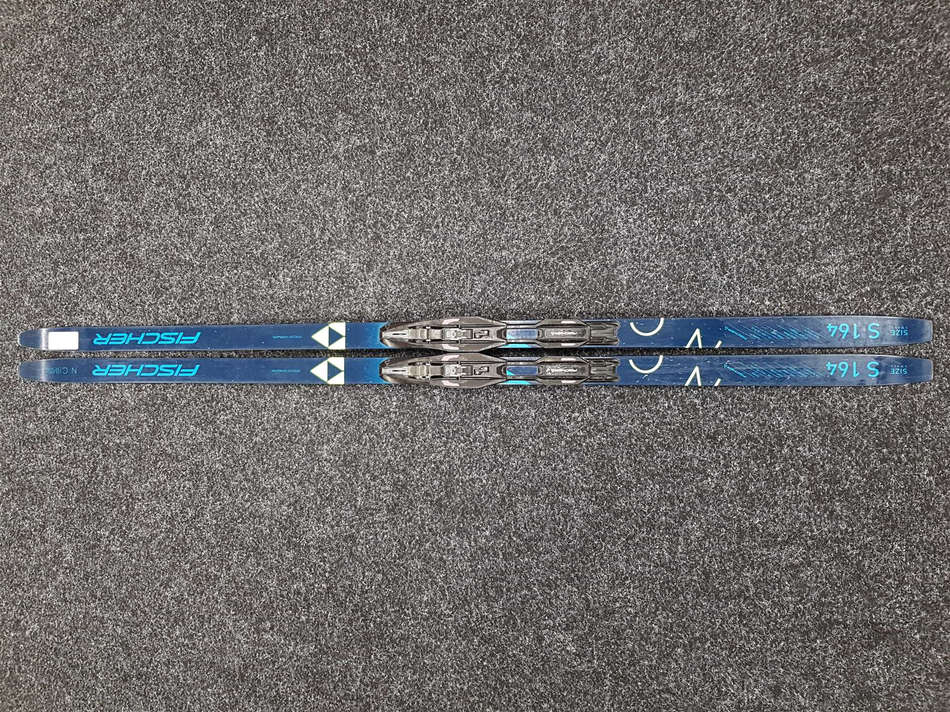 Gebrauchte FISCHER Efficient Forward Langlaufski + NNN Fischer Control Bindungen