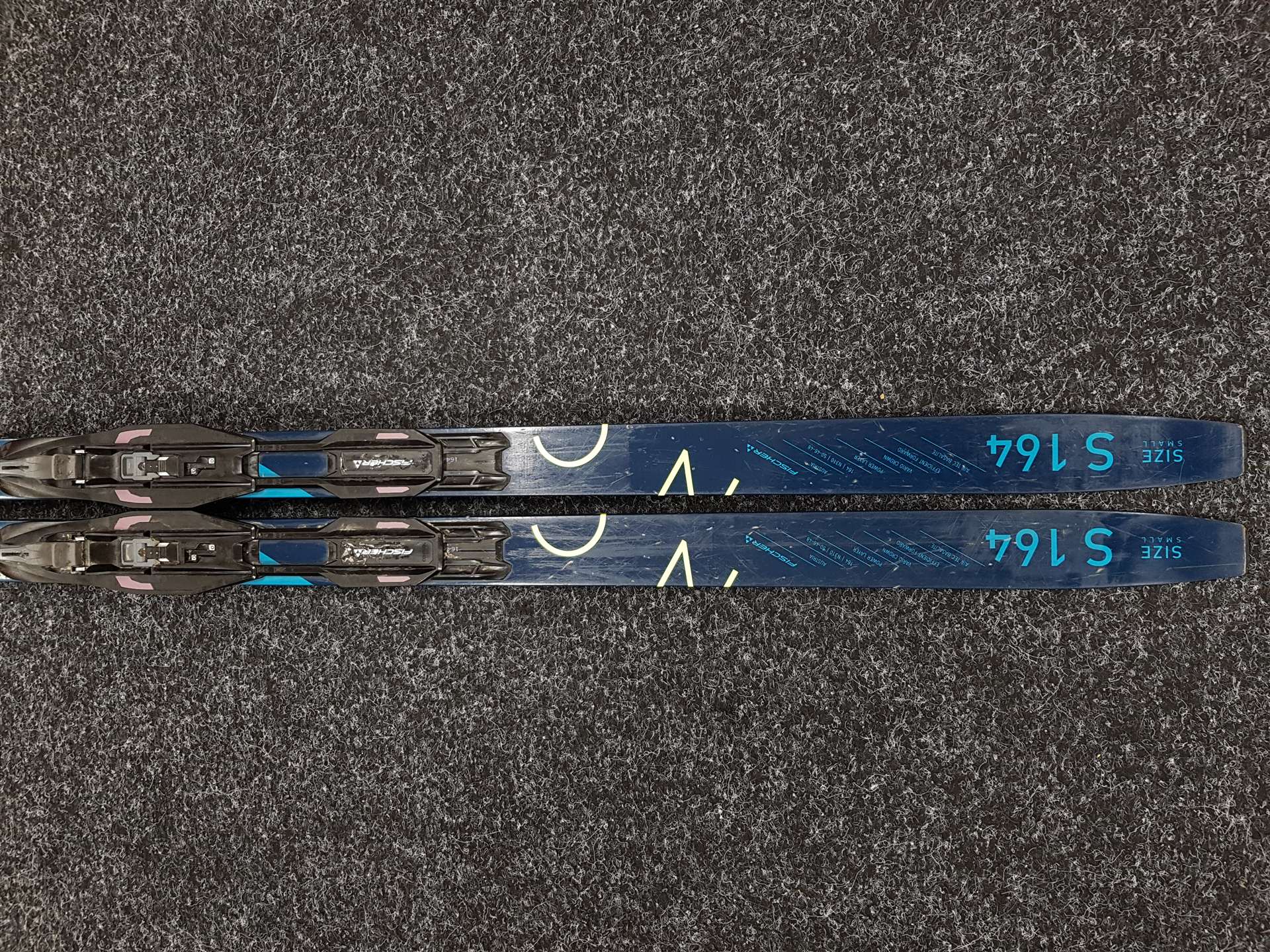 Gebrauchte FISCHER Efficient Forward Langlaufski + NNN Fischer Control Bindungen