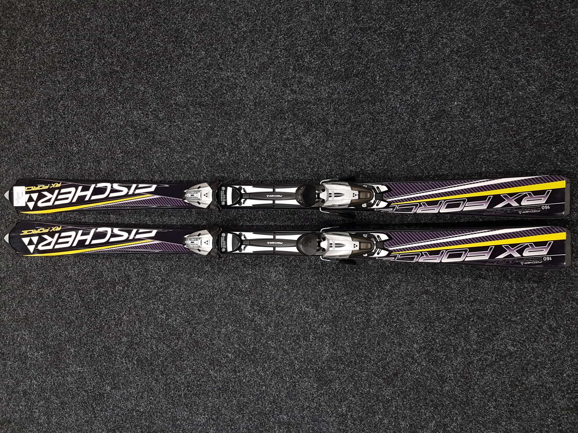 Sci FISCHER RX Force usati + attacchi Fisher FS10