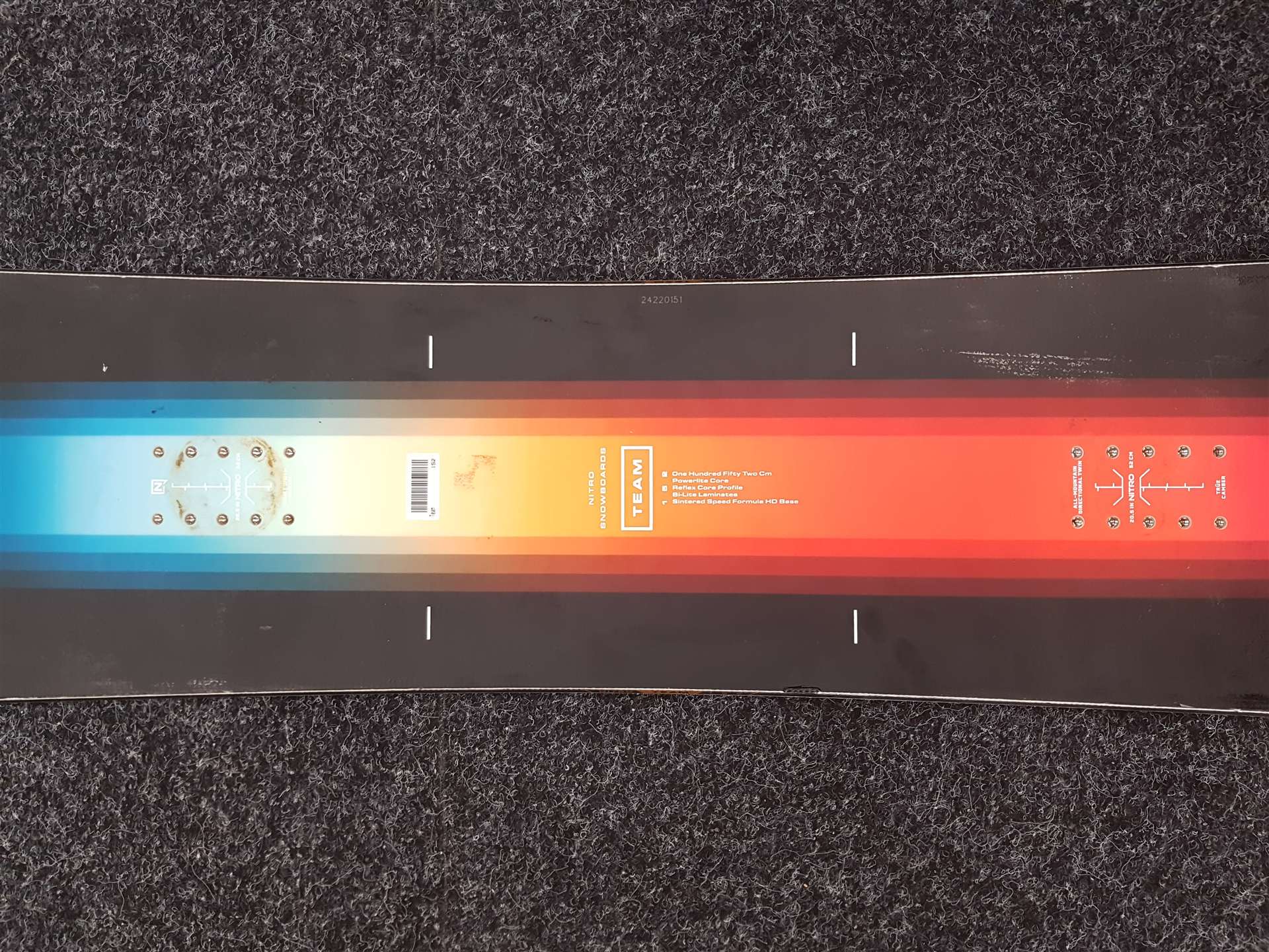 Snowboard usato NITRO Team 152