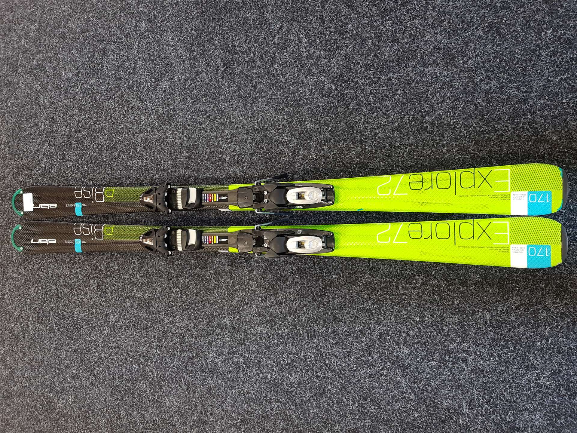 Použité lyže ELAN Explore 72  + viazanie Elan ESP 10