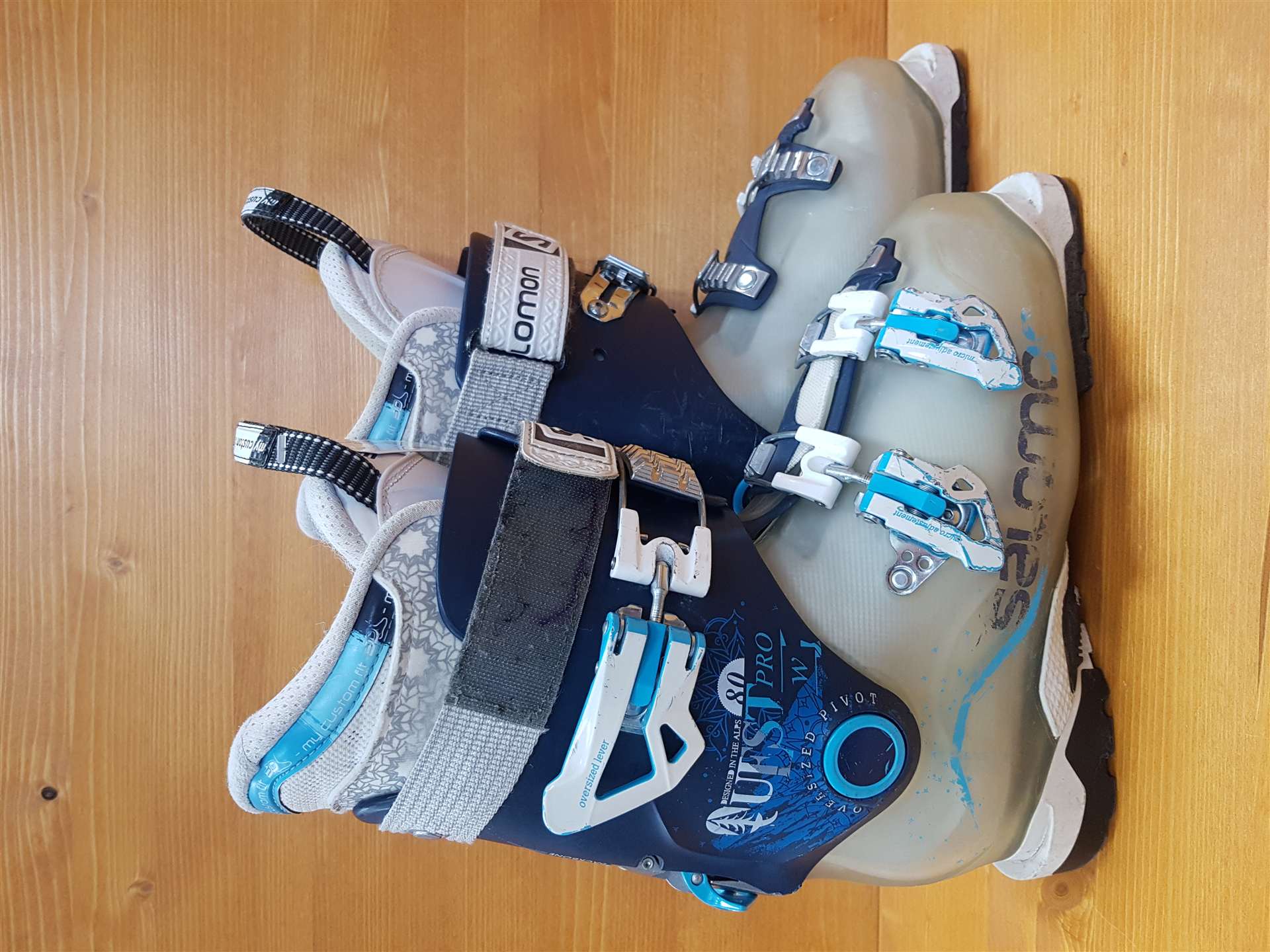 Gebrauchte Skischuhe SALOMON Quest Pro W 80