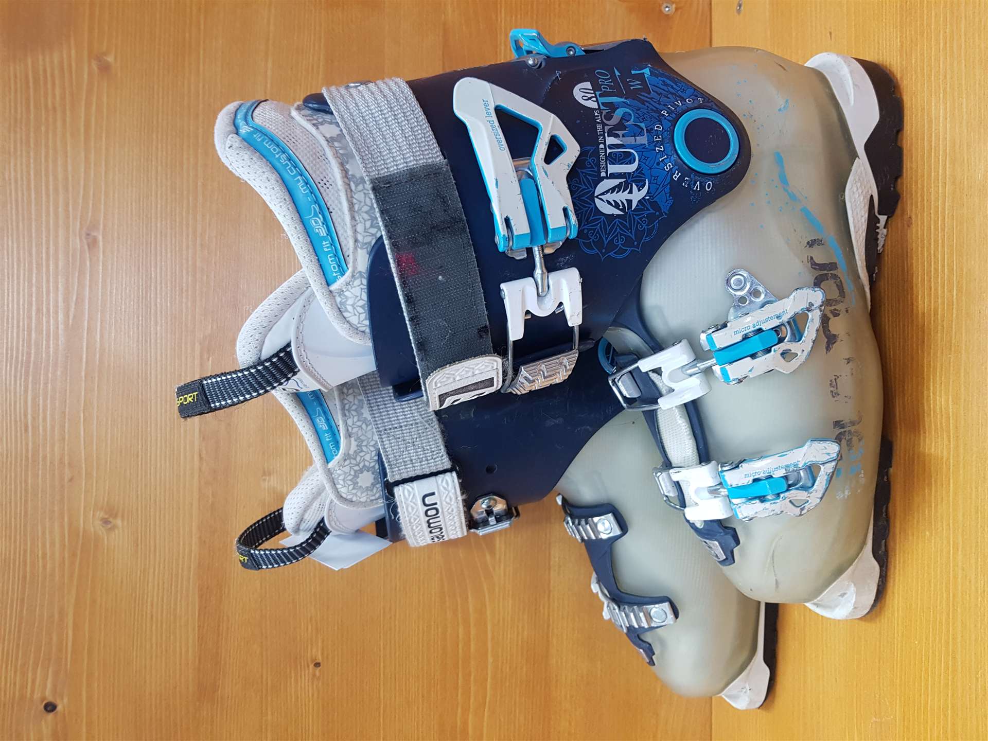 Gebrauchte Skischuhe SALOMON Quest Pro W 80