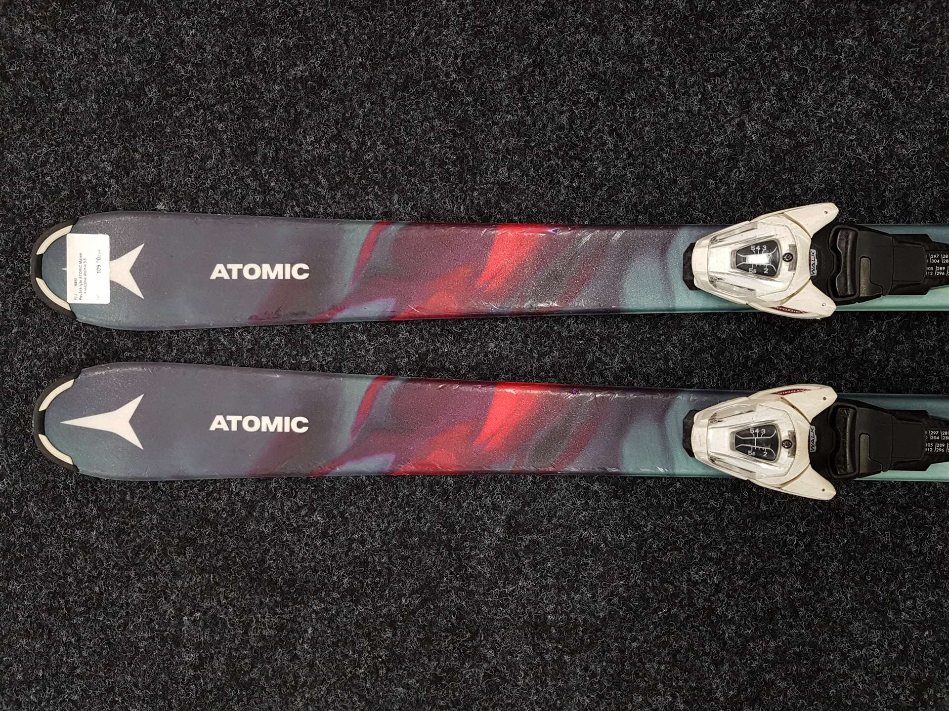 Použité lyže ATOMIC Maven + viazanie Atomic 5,5