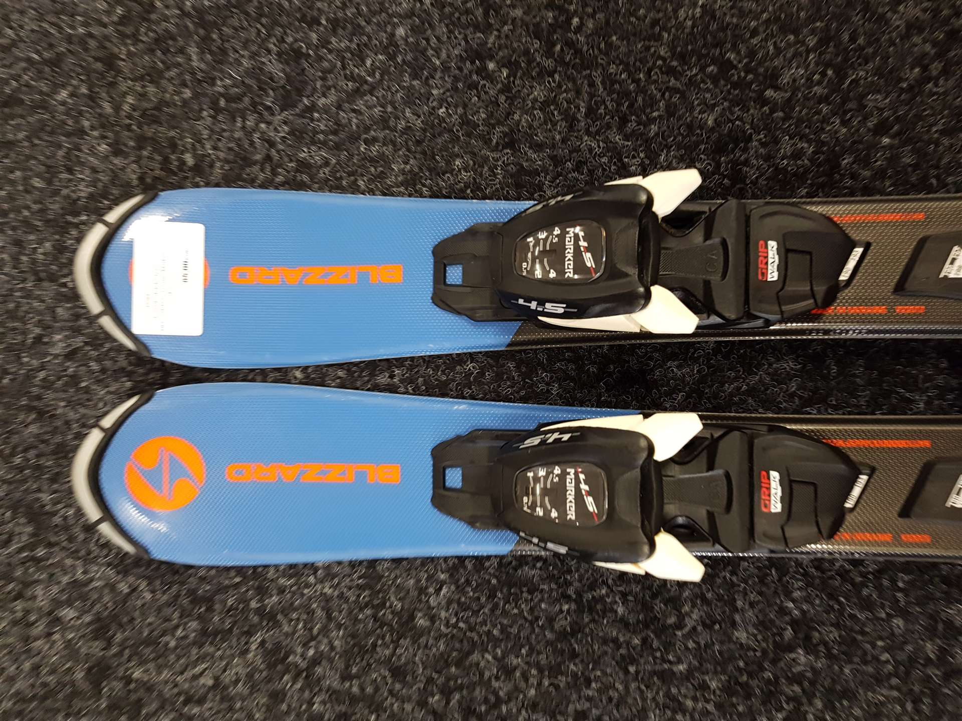 Gebrauchte Kinderskier BLIZZARD + Bindungen Marker 4.5