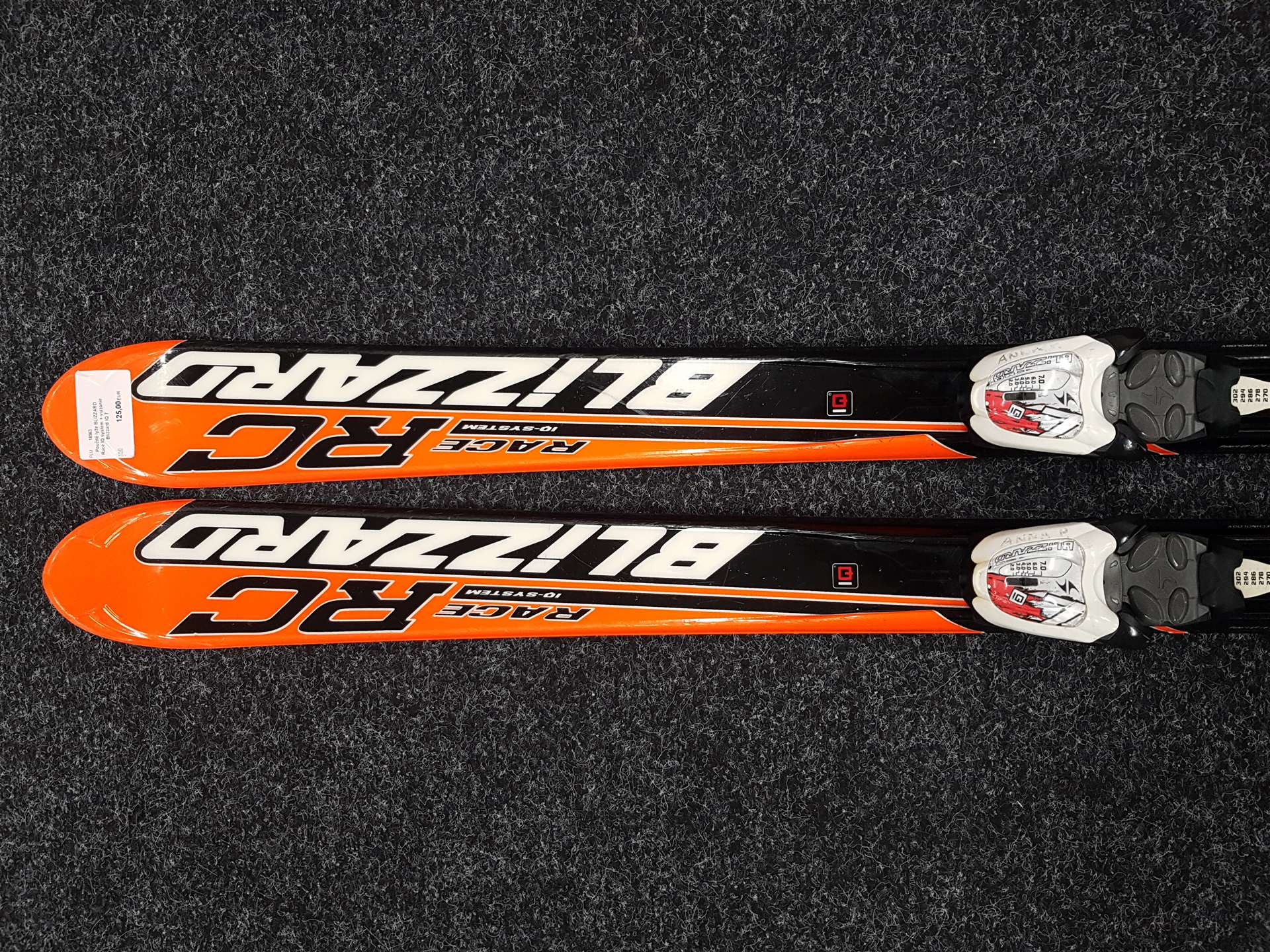 Použité lyže BLIZZARD Race IQ system + viazanie Blizzard IQ 7