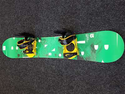 Snowboard BURTON Progression usato + attacchi Burton taglia L