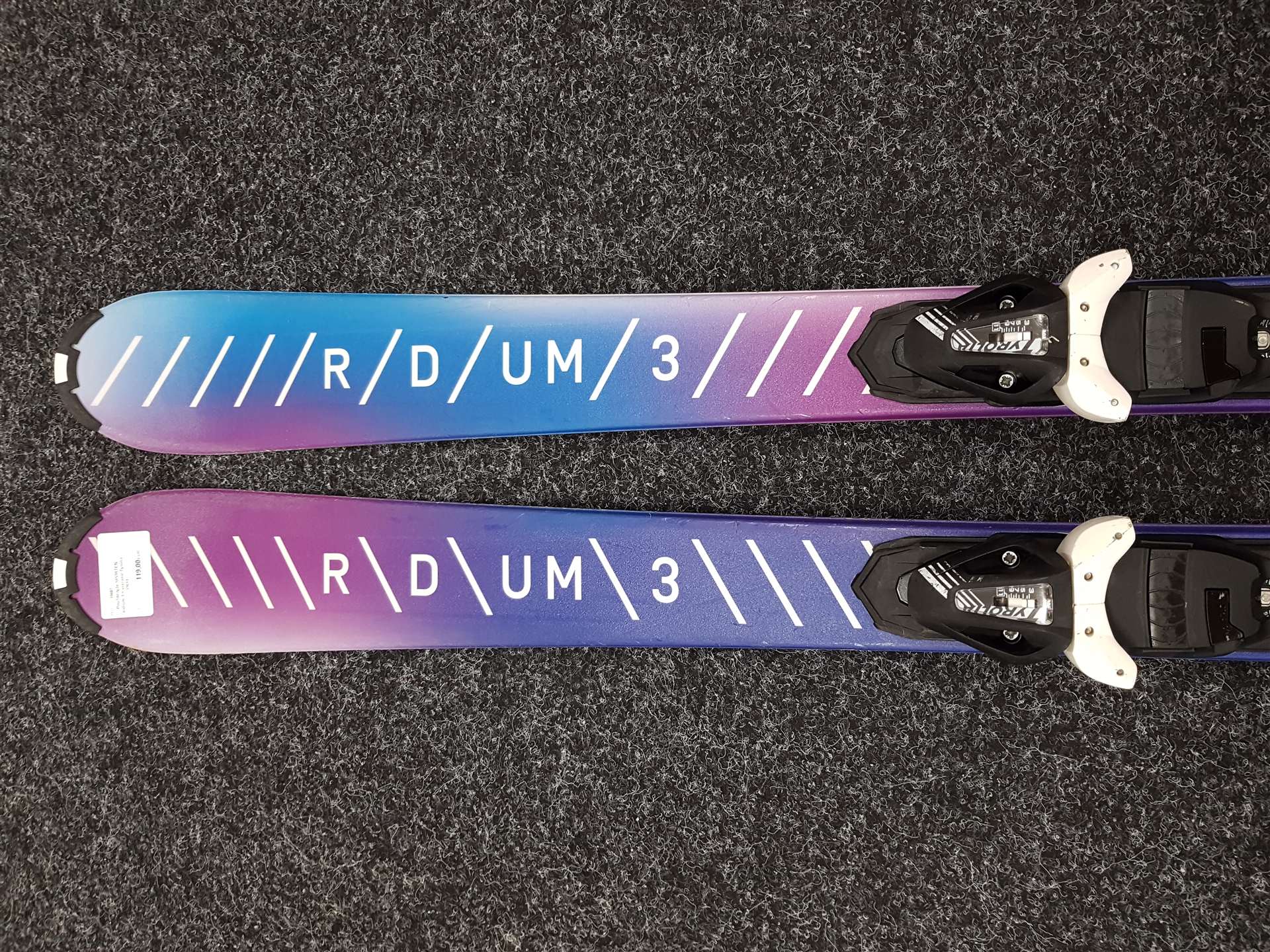 Gebrauchte Skier SPORTEN Iridium 3 + Tyrolia PR11 Bindungen