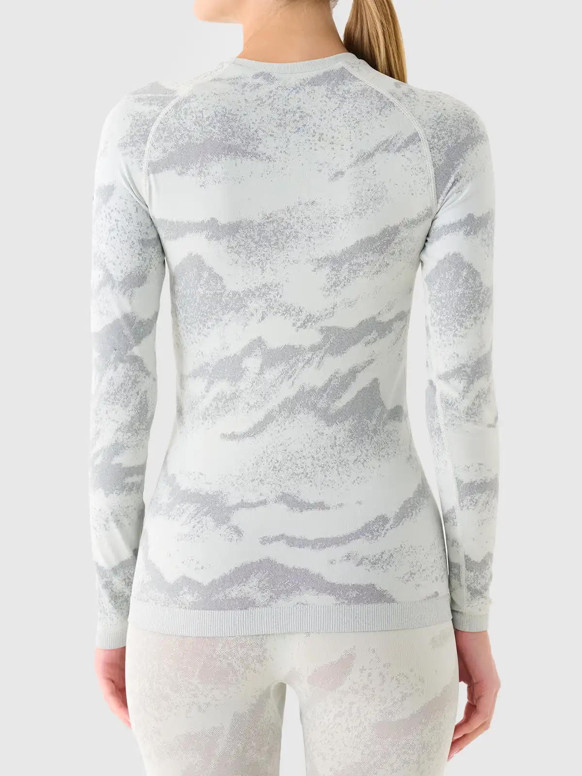 Dámské termoprádlo F208 OFF WHITE ALLOVER vrchní díl