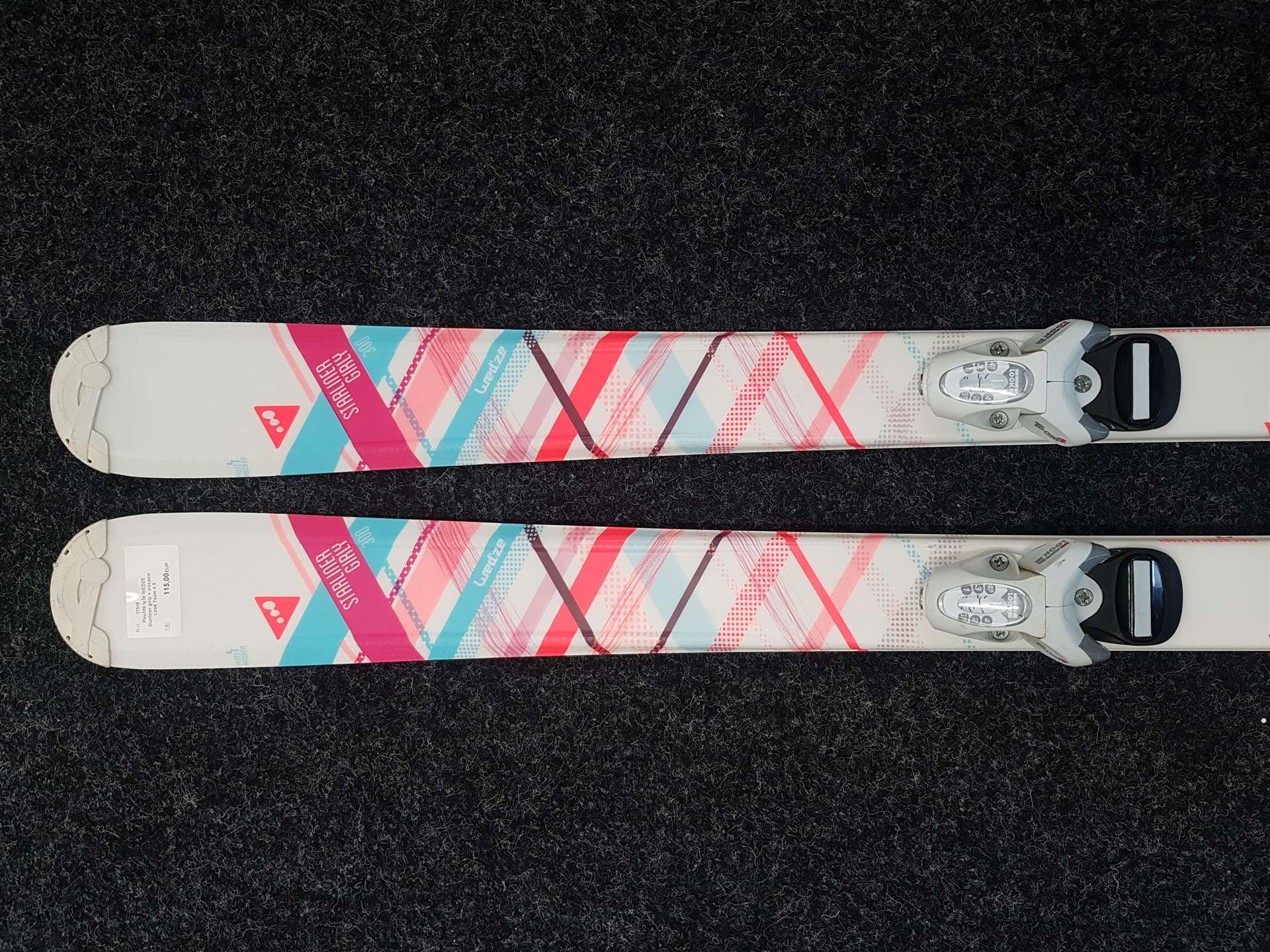 Gebrauchte WEDZE Starliner Damenski + Look Team Bindungen 4.5