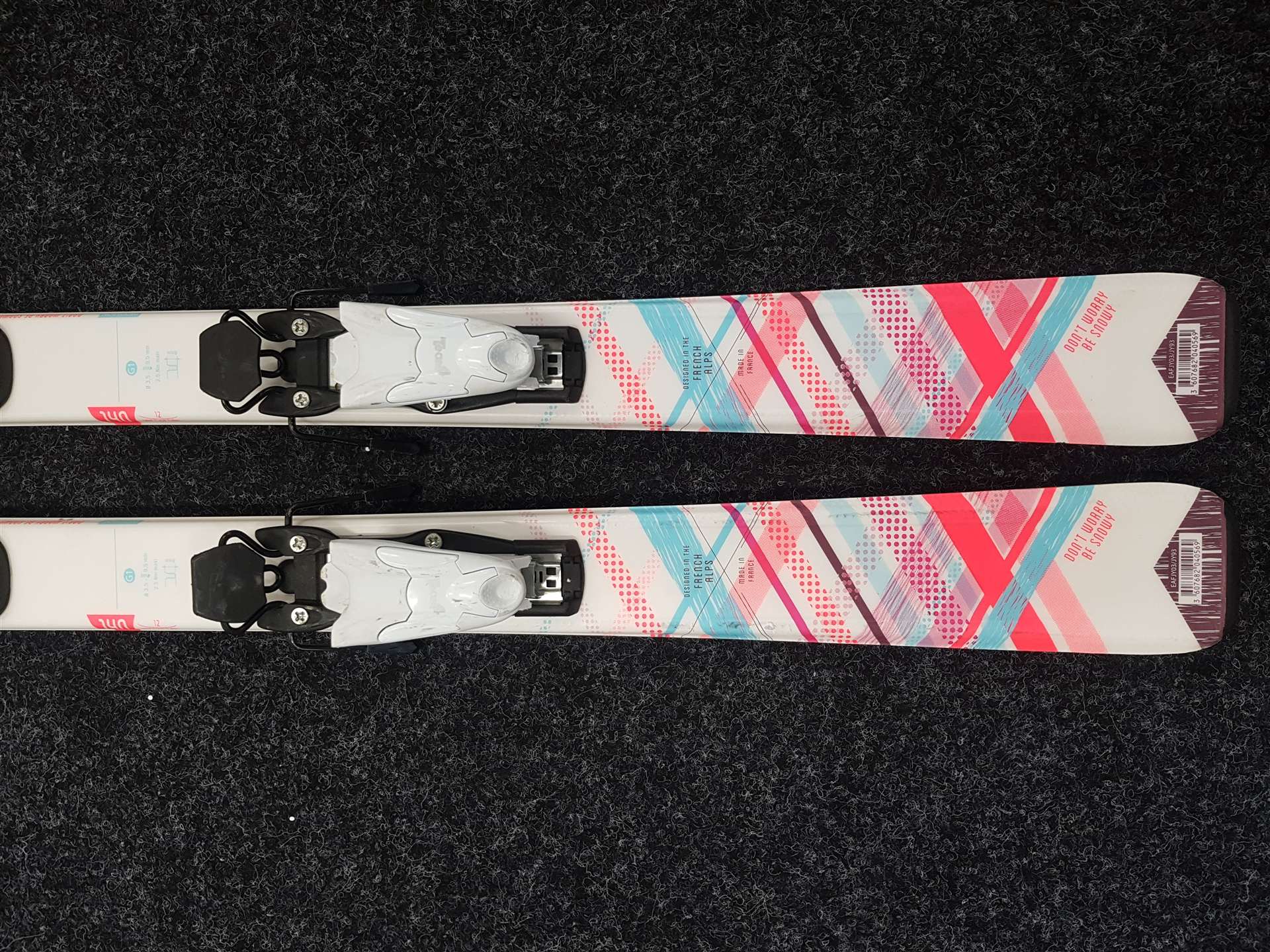 Gebrauchte WEDZE Starliner Damenski + Look Team Bindungen 4.5