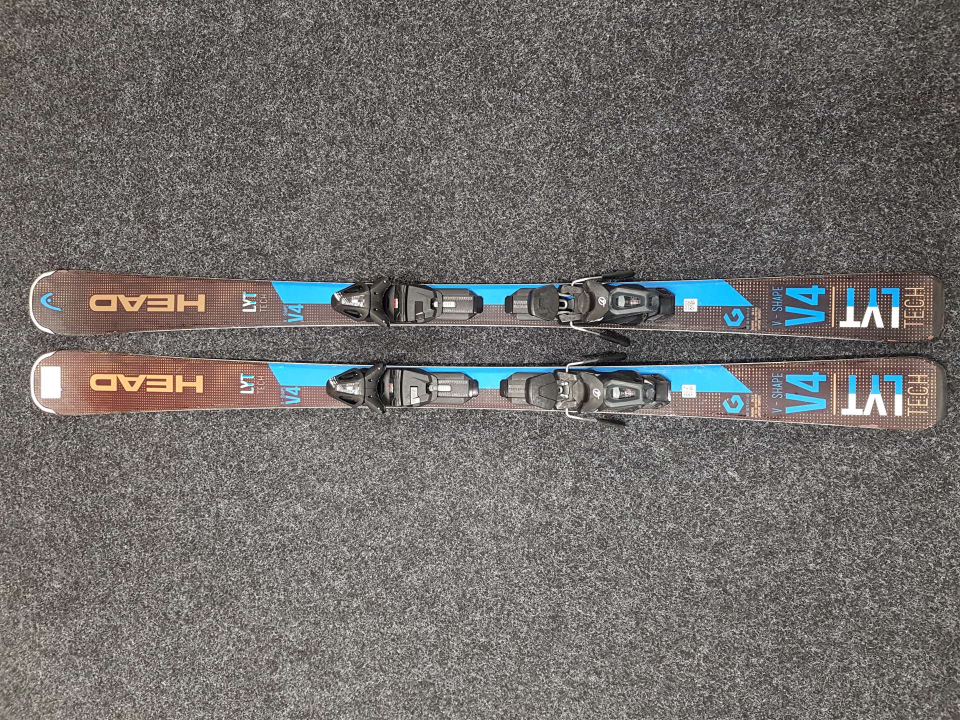 Použité lyže HEAD LYT tech V4 + vázání Tyrolia PR 10