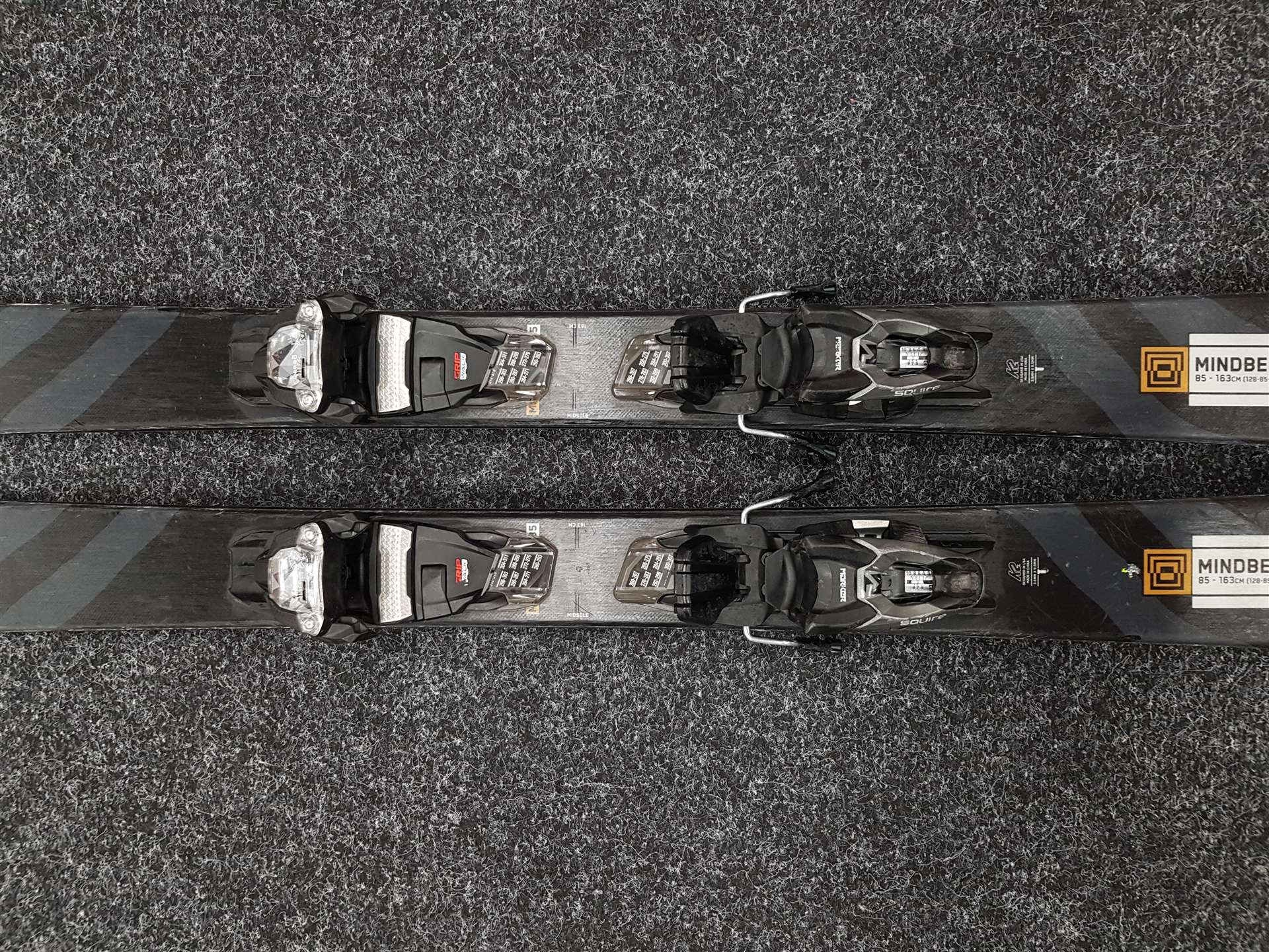 Použité freeride lyže K2 Mindbender + viazanie Marker Squire 10