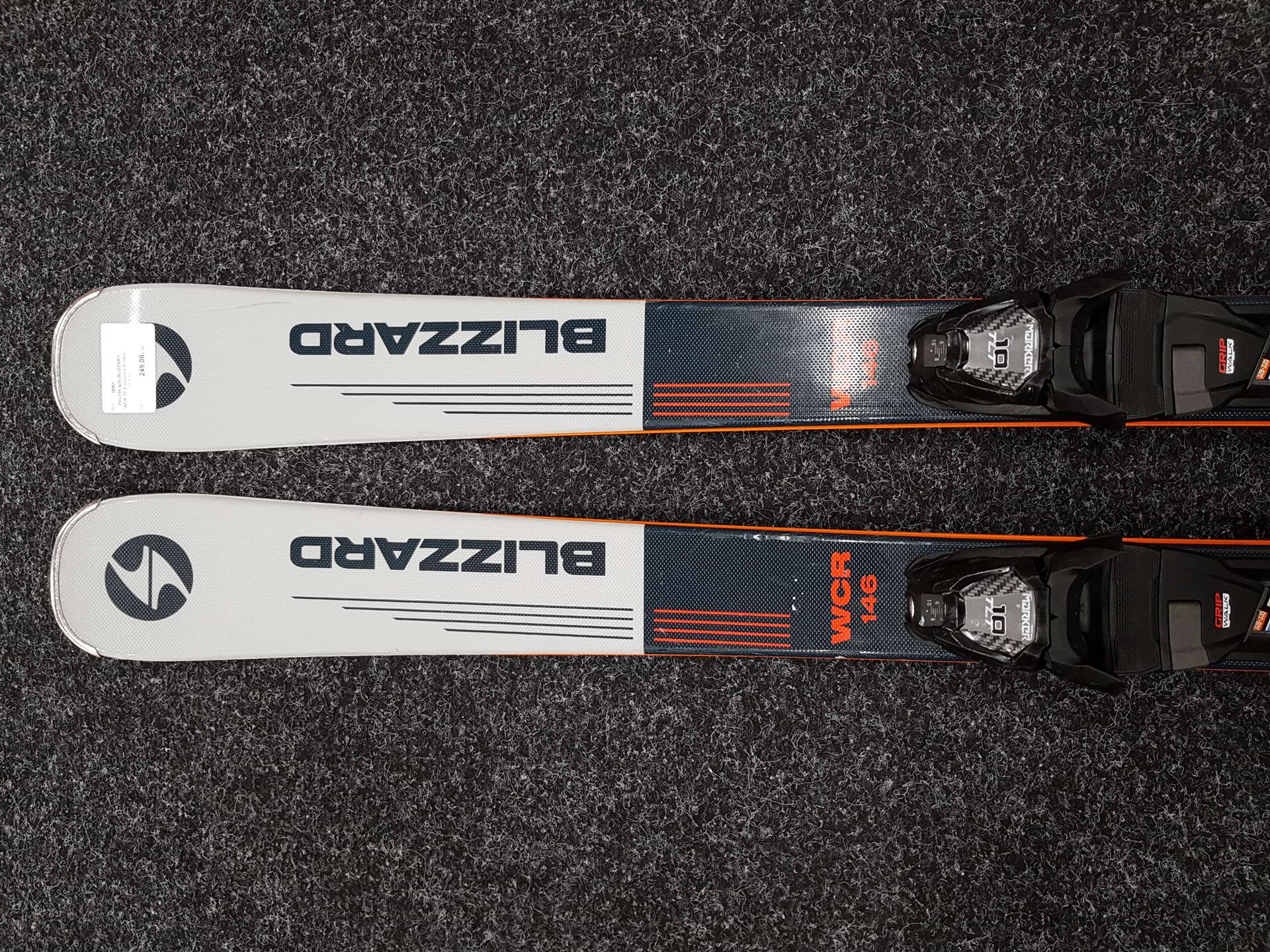 Použité lyže BLIZZARD WCR 72 + viazanie Marker TLT 10