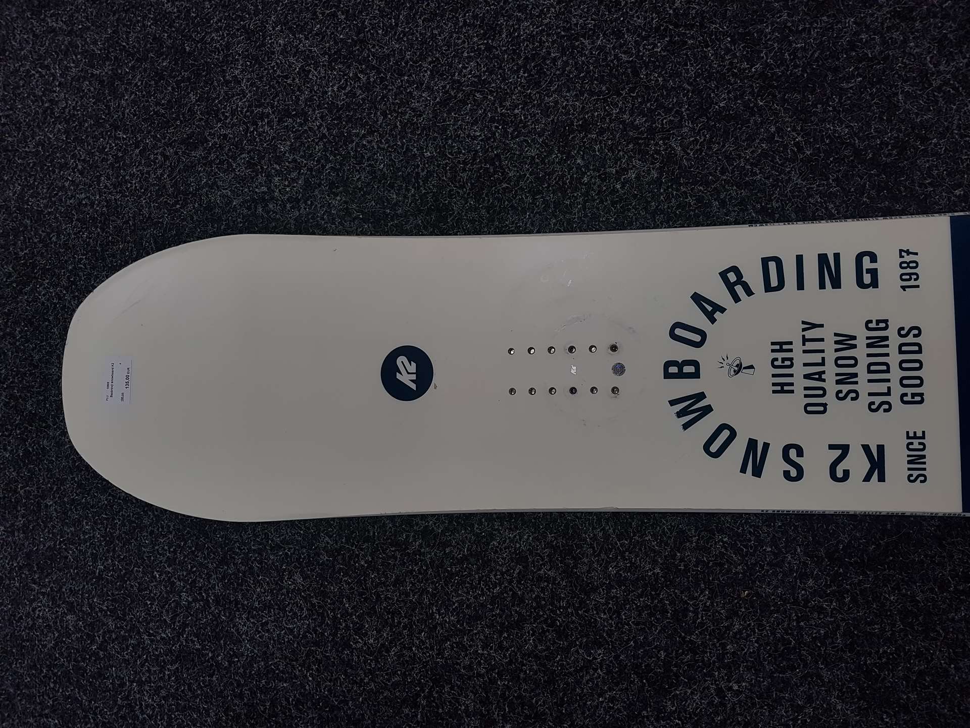 Bazárový snowboard K2