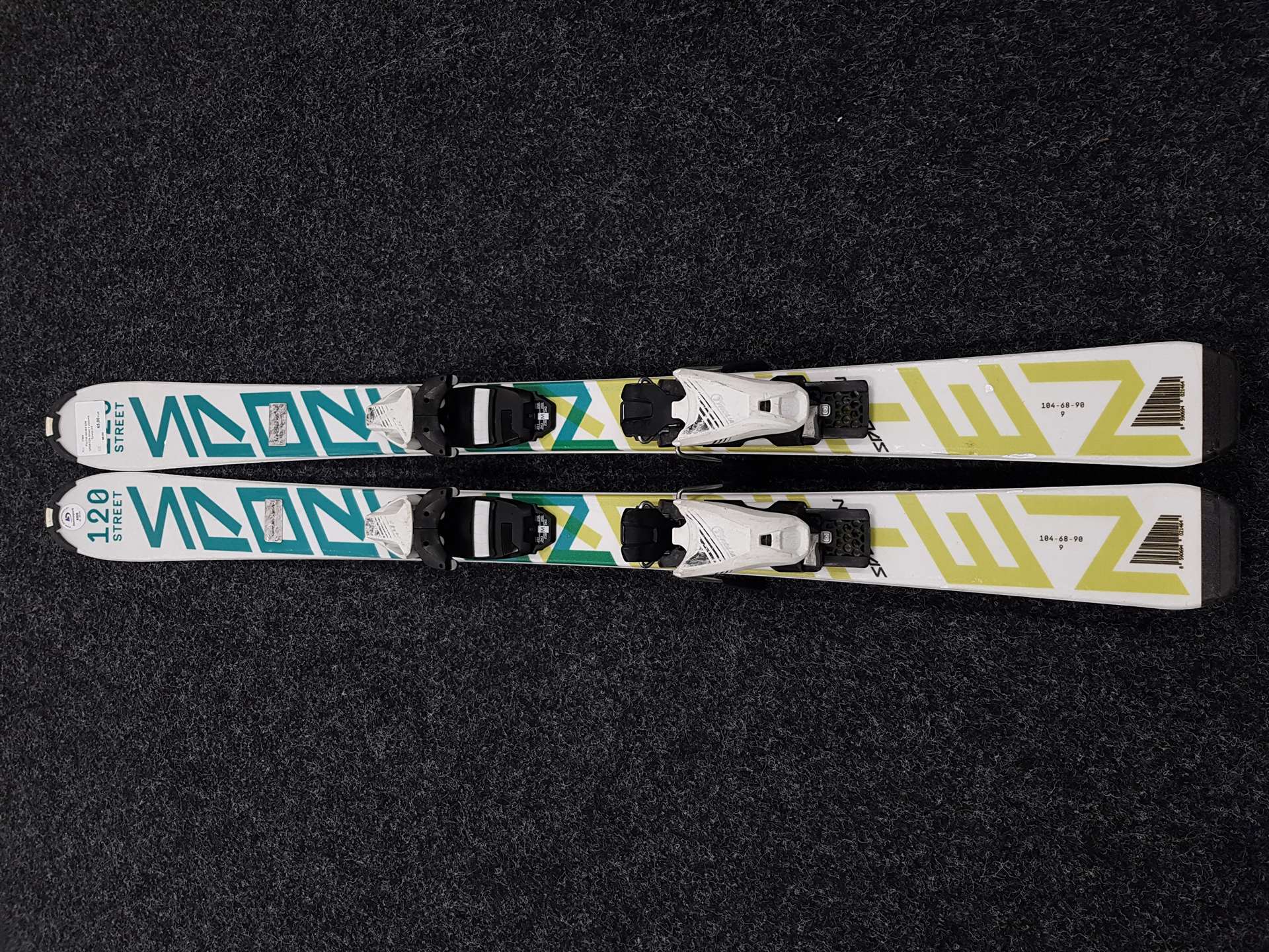 Sci da bambino SPORTEN Street usati + attacchi Tyrolia 4.5