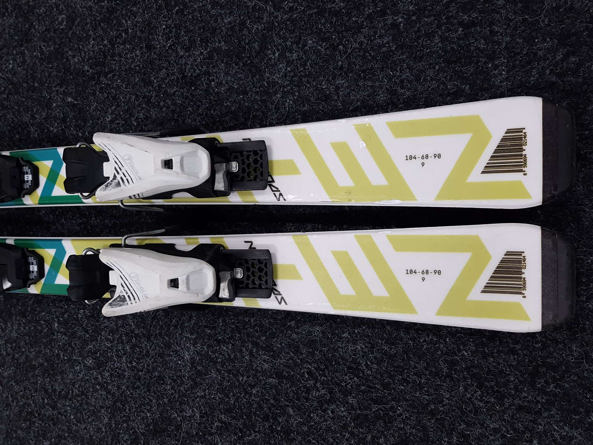 Sci da bambino SPORTEN Street usati + attacchi Tyrolia 4.5