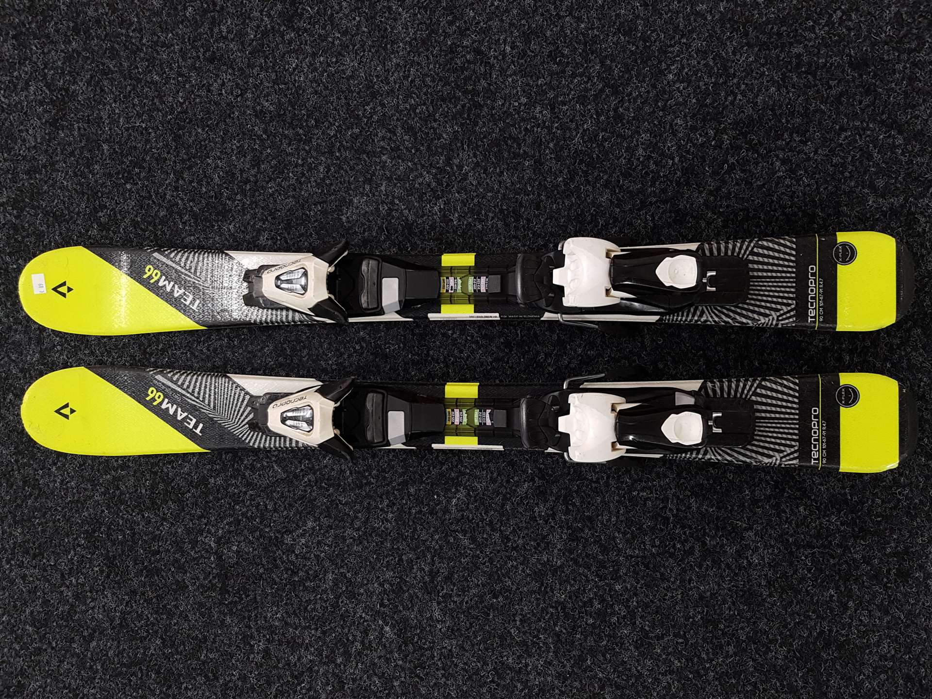 Sci TECNOPRO Team 66 usati + attacchi Tecnopro TC 4.5