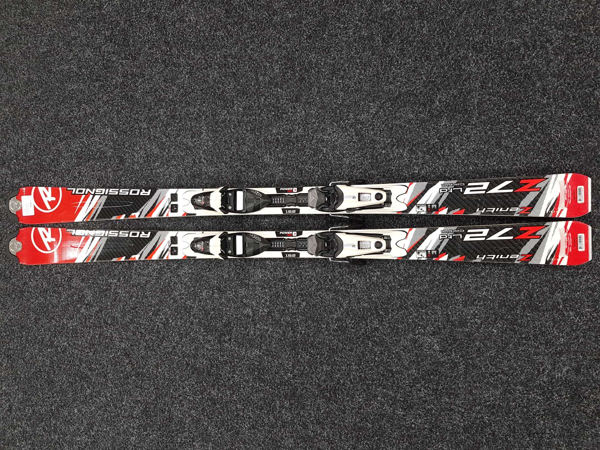 Schiuri ROSSIGNOL Zenith Z72 folosite + legături Rossignol Axium 100 10