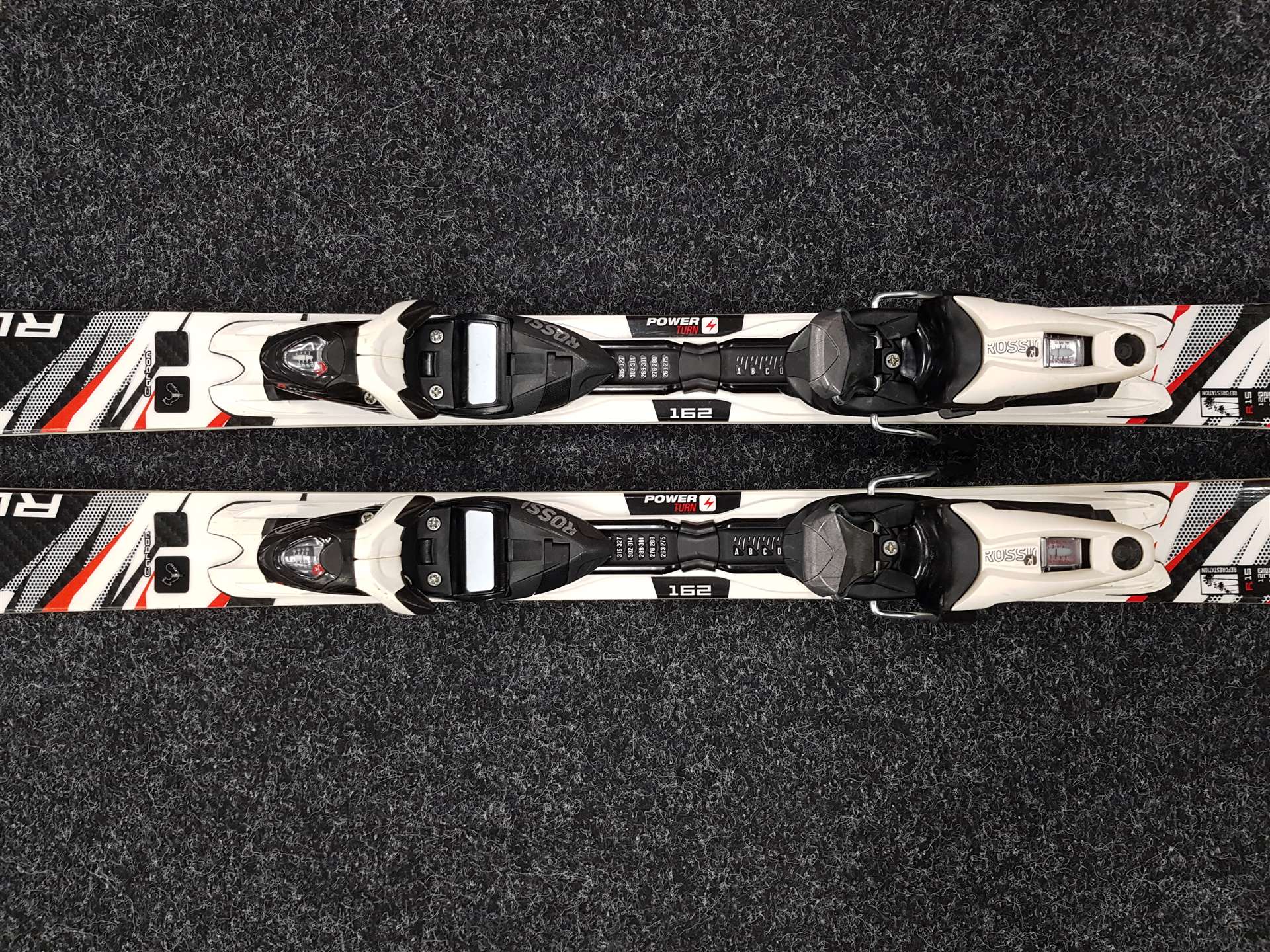Schiuri ROSSIGNOL Zenith Z72 folosite + legături Rossignol Axium 100 10