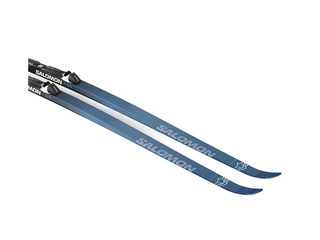 Skis de fond Salomon Escape Snow 59 + fixations NNN Salomon 