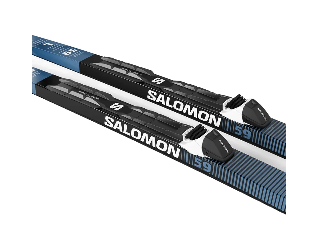 Skis de fond Salomon Escape Snow 59 + fixations NNN Salomon 