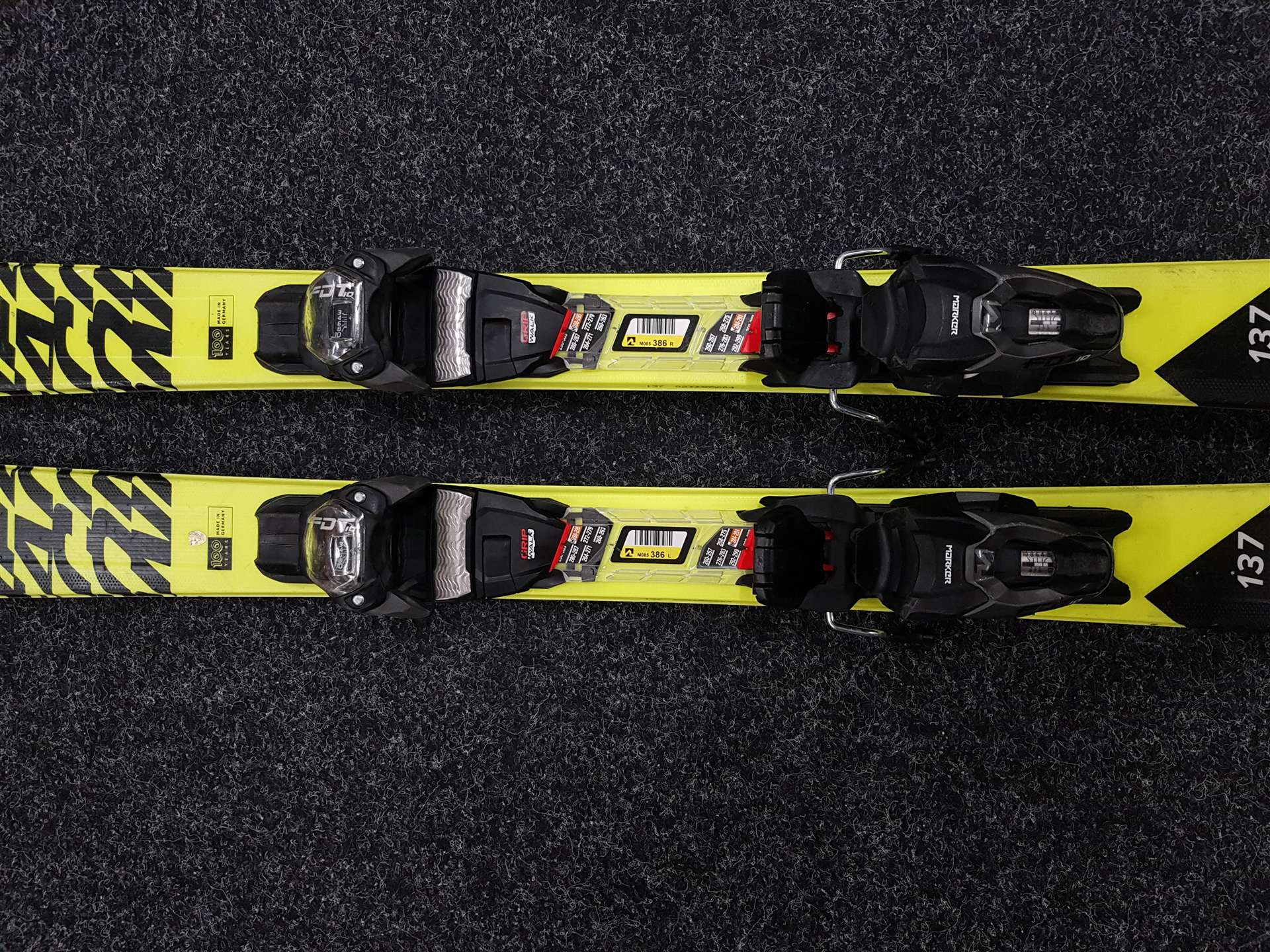 Gebrauchte VOLKL Deacon 7.2 Ski + Marker FDT 10 Bindungen