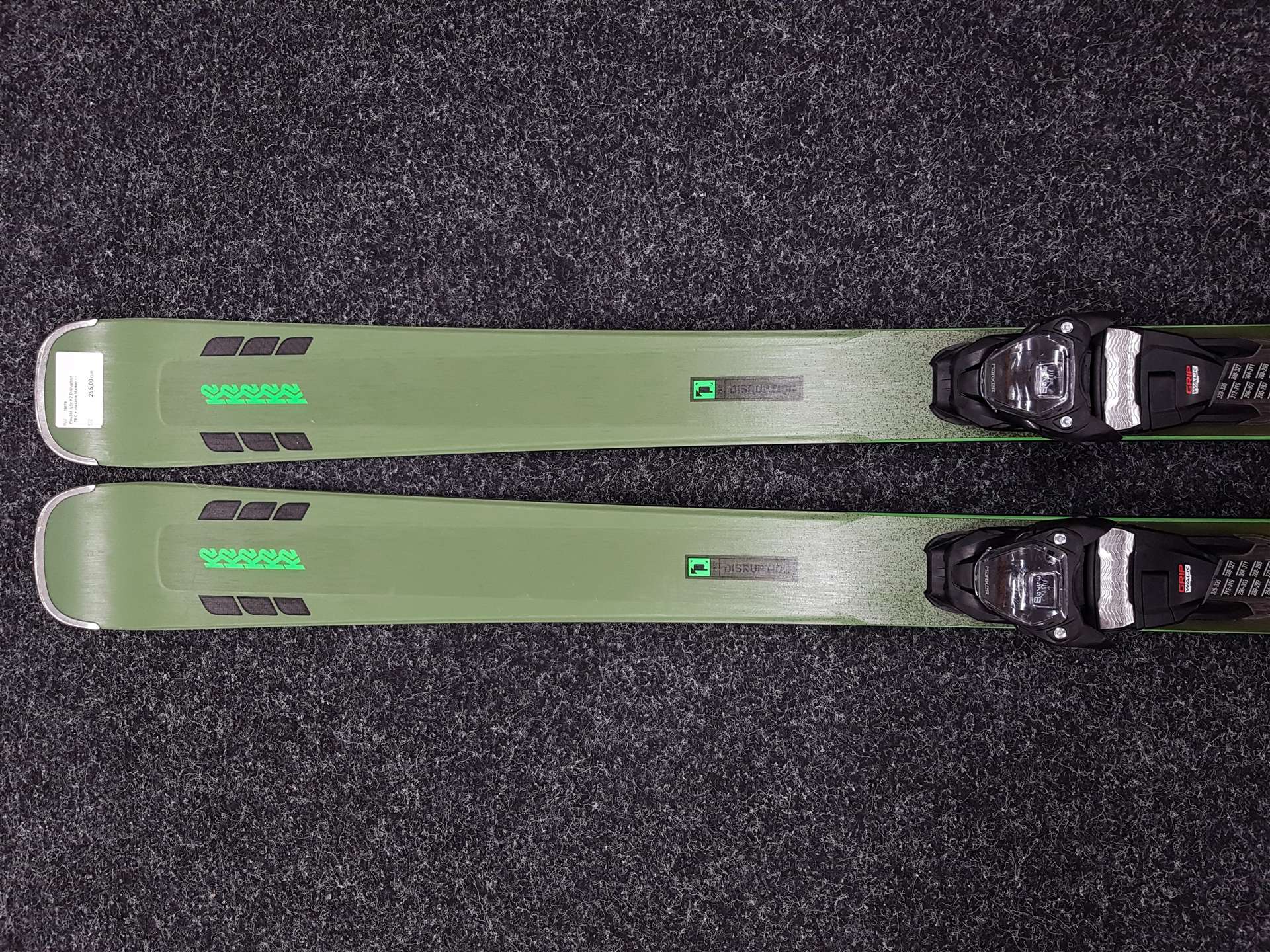 Gebrauchte K2 Disruption 78 C Ski + Marker 11 Bindungen
