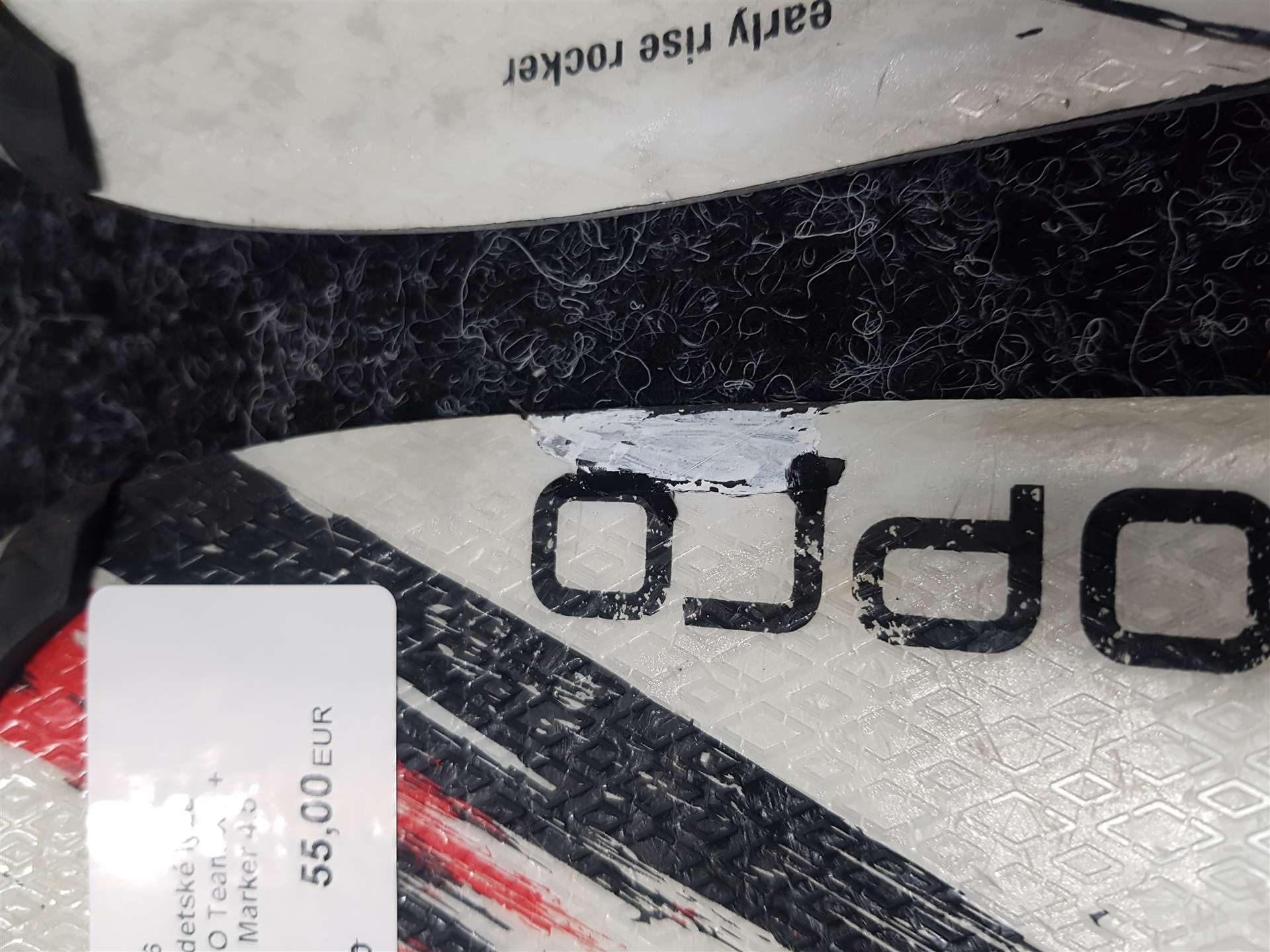 Použité detské lyže TECNOPRO Team XT + viazanie Marker 4.5