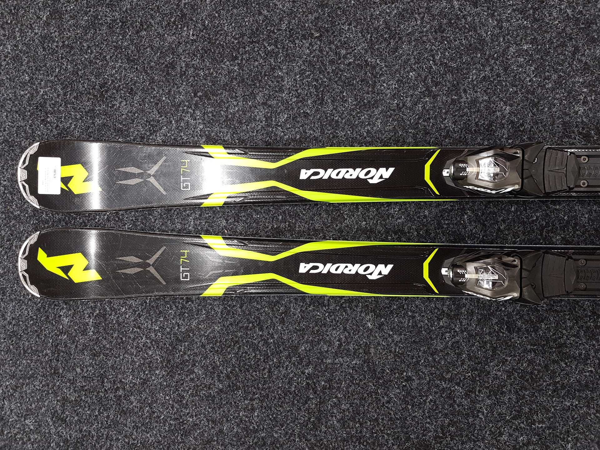 Použité lyže NORDICA GT PRO 74 + viazanie Nordica 10.0