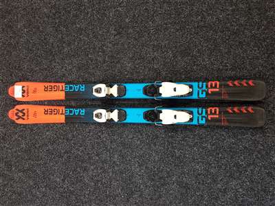 Schiuri pentru copii VOLKL Racetiger GS + legături Marker 4.5 folosite