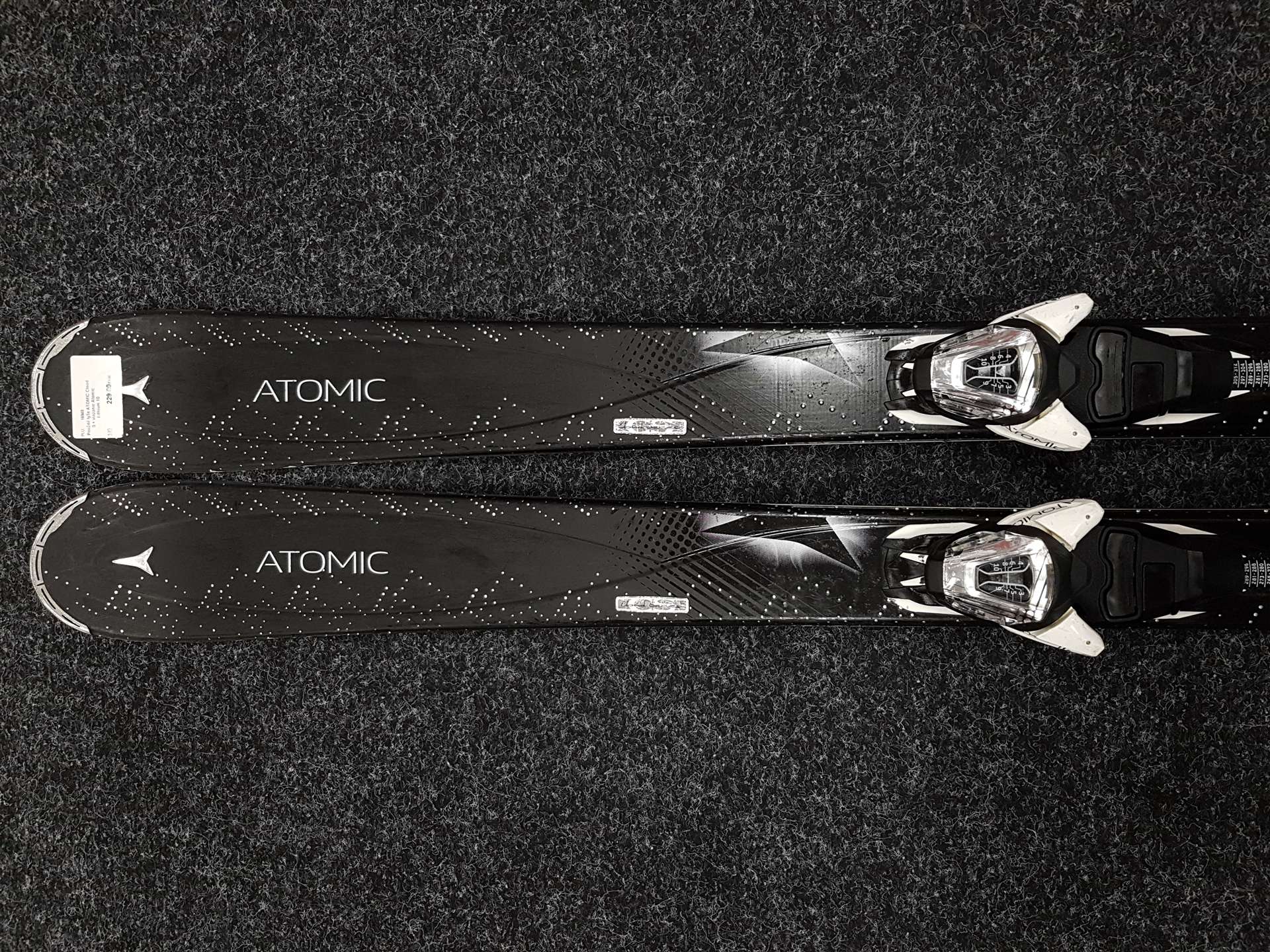 Sci usati ATOMIC Cloud 9 + attacchi Atomic Lithium 10