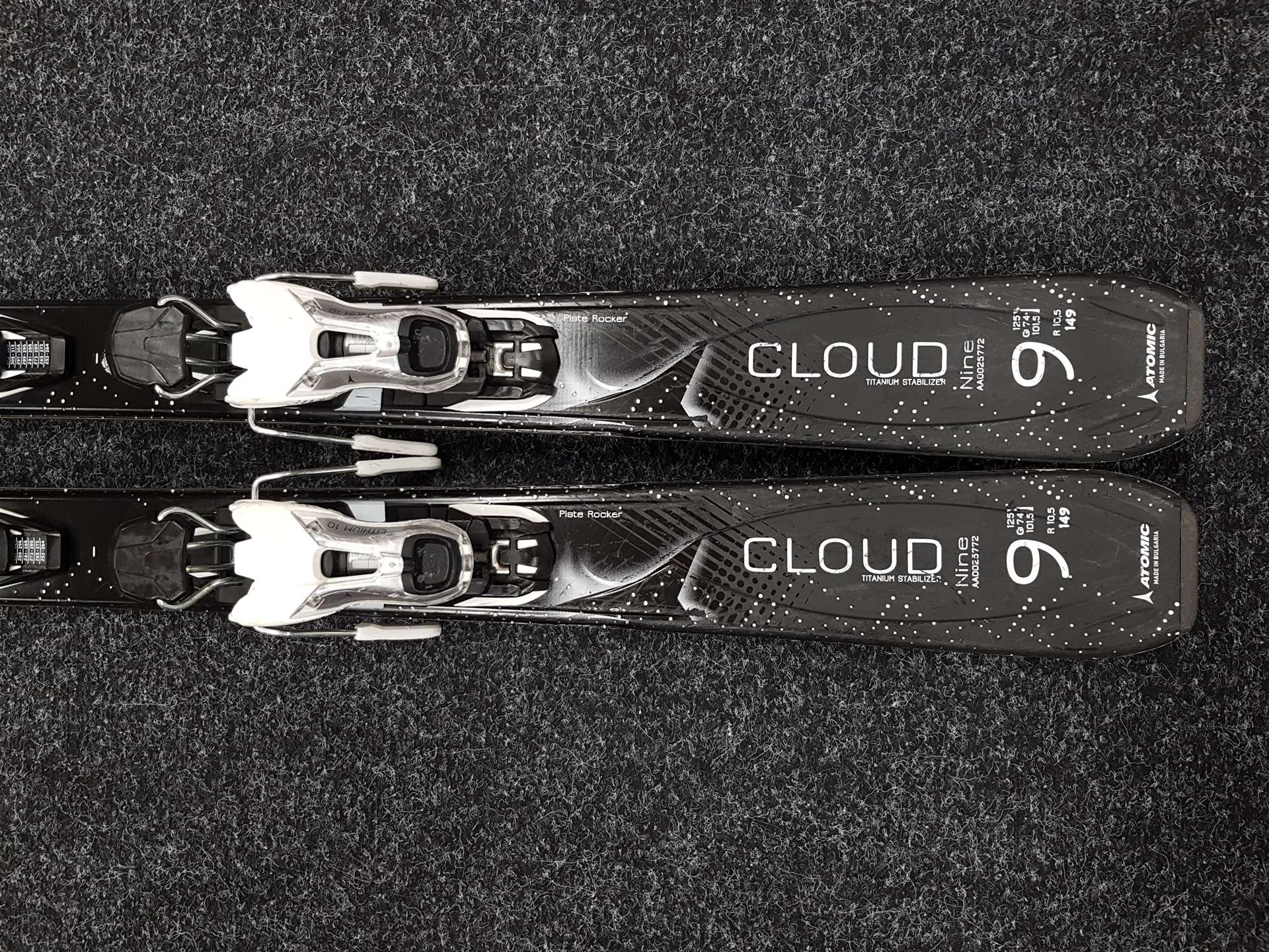 Sci usati ATOMIC Cloud 9 + attacchi Atomic Lithium 10