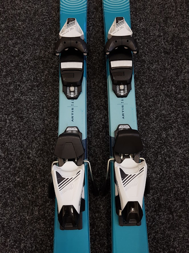Gebrauchte ARTIS Talent Ski + Tyrolia SLR 7.5 Bindungen
