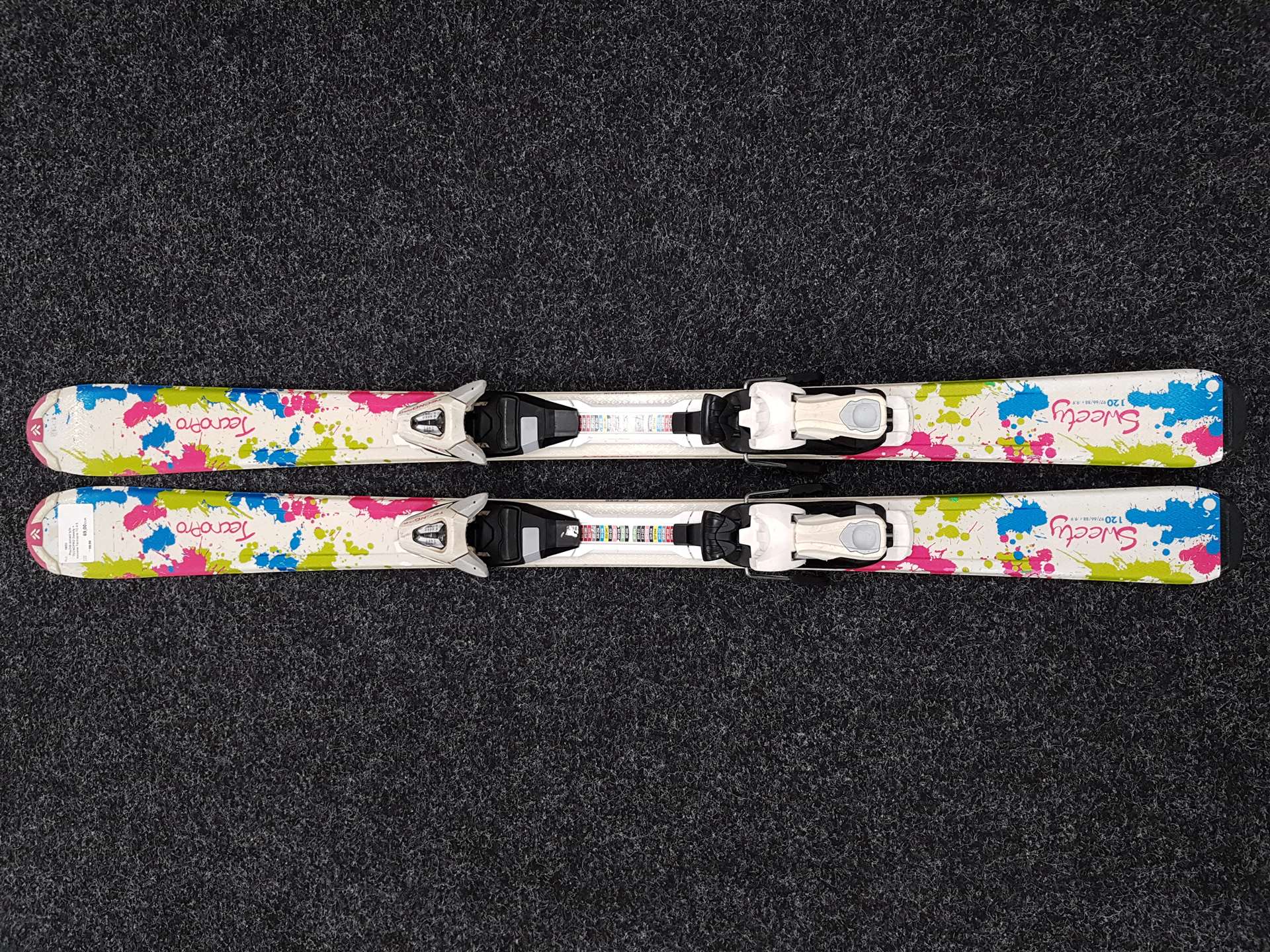 Gebrauchte Kinderski TECNOPRO Sweety + Bindungen Tecnopro TC 4.5