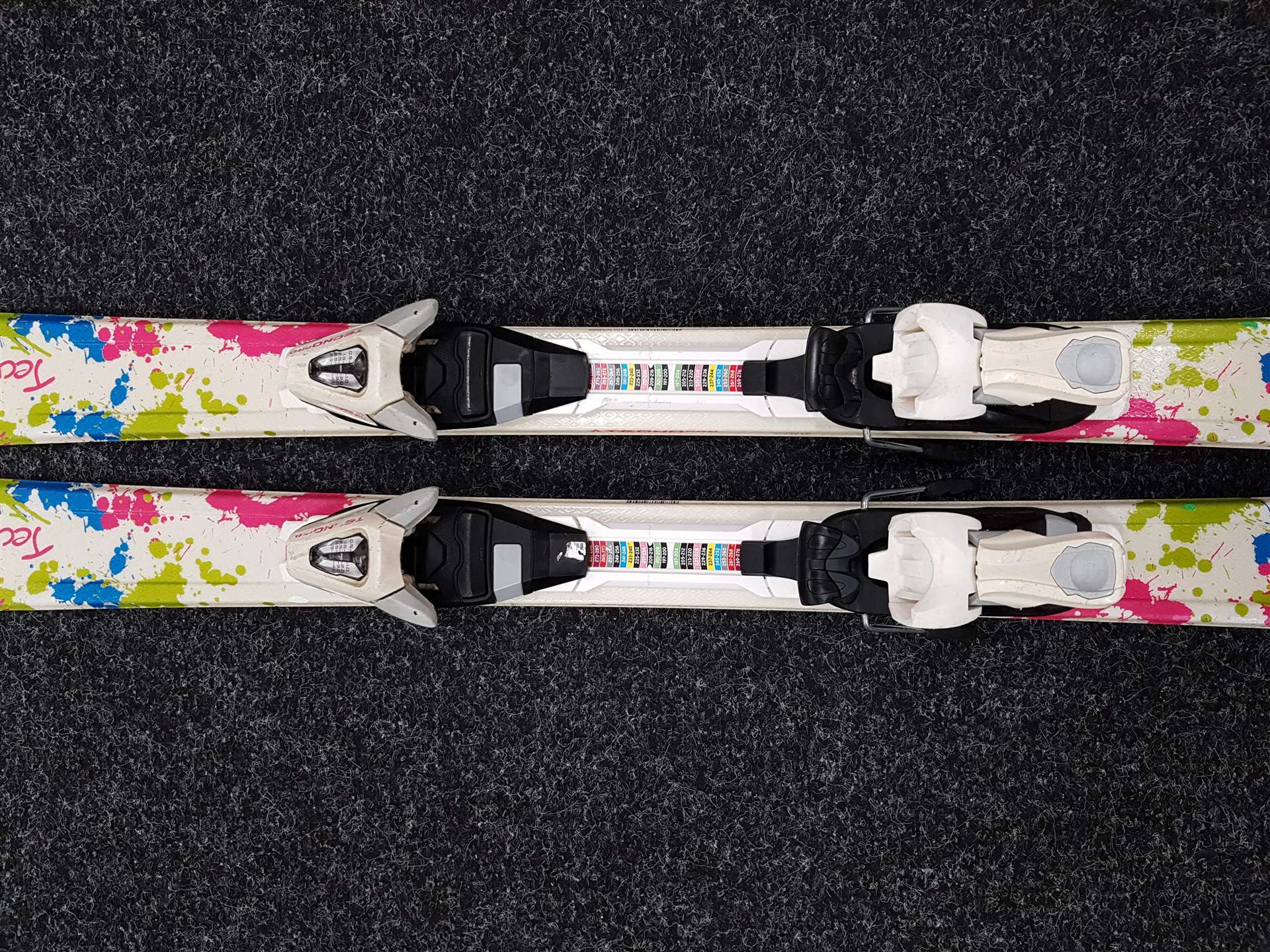 Gebrauchte Kinderski TECNOPRO Sweety + Bindungen Tecnopro TC 4.5