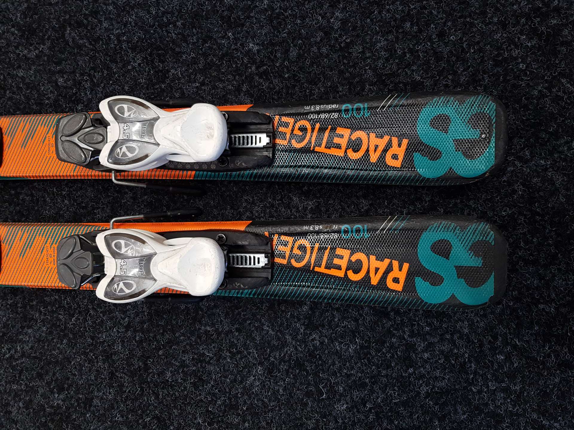 Używane narty VOLKL Racetiger GS + wiązania Marker 4.5